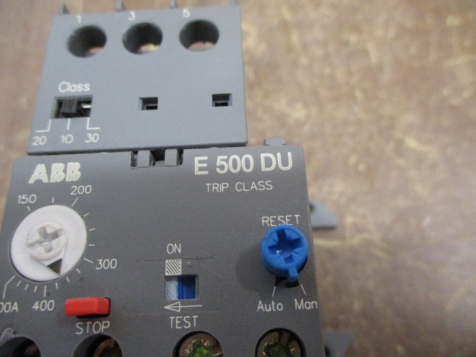 ABB Solid State Overload E 500 DU Trip: 150-500A Used