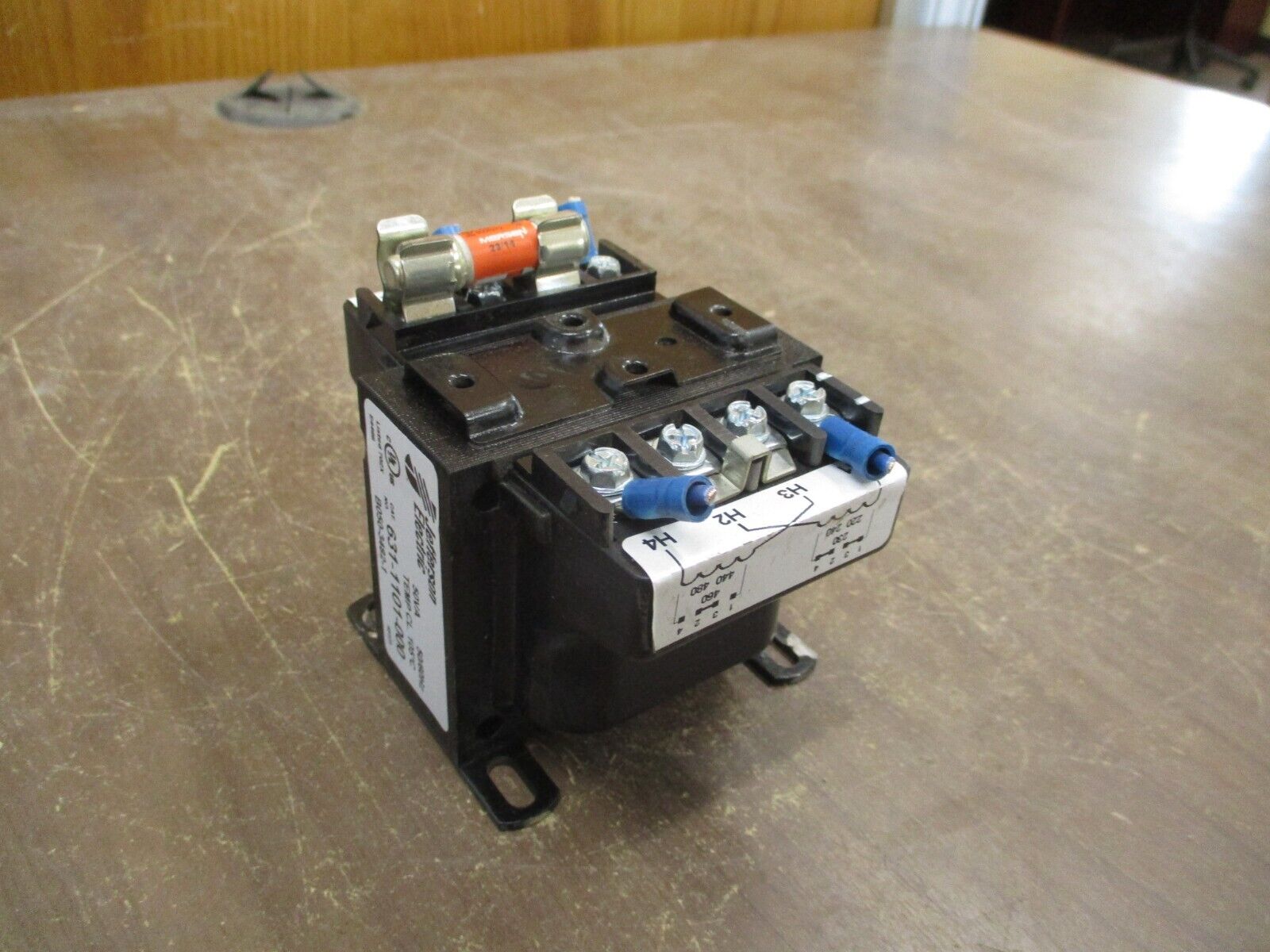 Jefferson Transformer 631-1101-000 50VA Pri: 240-480V Sec: 120V 50/60Hz Used