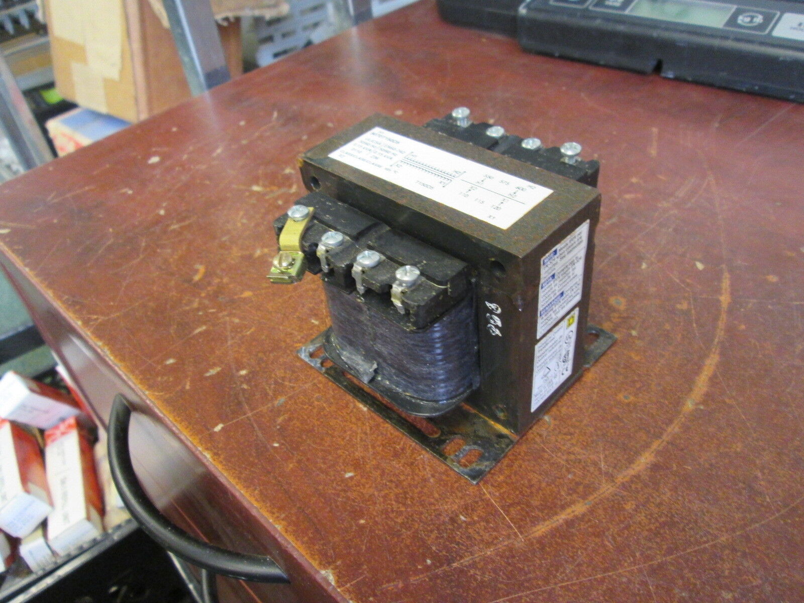 Square D Control Transformer 9070T150D5 0.15KVA Pri: 600V Sec: 120V Used