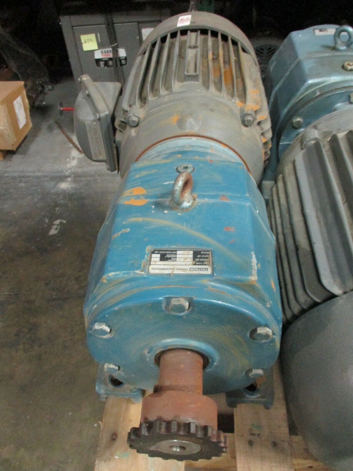 Baldor/Textron Gearmotor M082011.BANL1----D 10HP Ratio 11:1 230/460V 3Ph Used