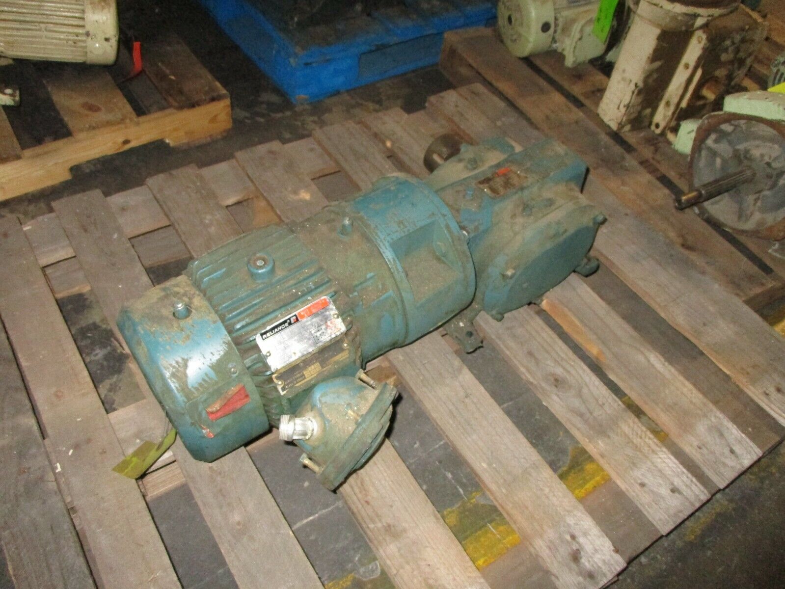 Reliance Gear Motor YR27485OA1 3HP 1800RPM 230/460V 60Hz 3Ph Used