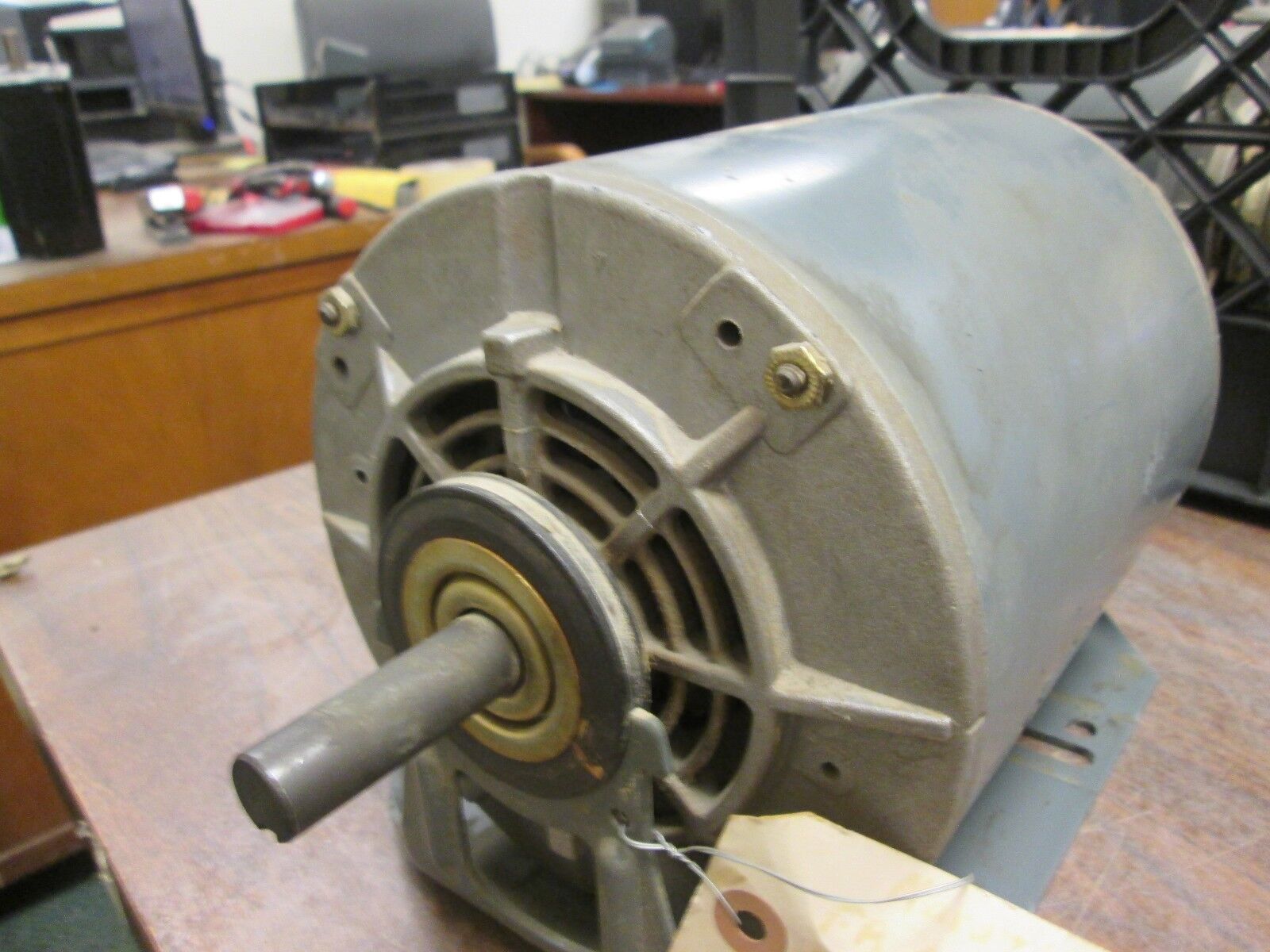 Marathon Belted Blower Motor 4UC56T34D5515B P 1.5HP 3600RPM 5-5/2.5A 3Ph Used