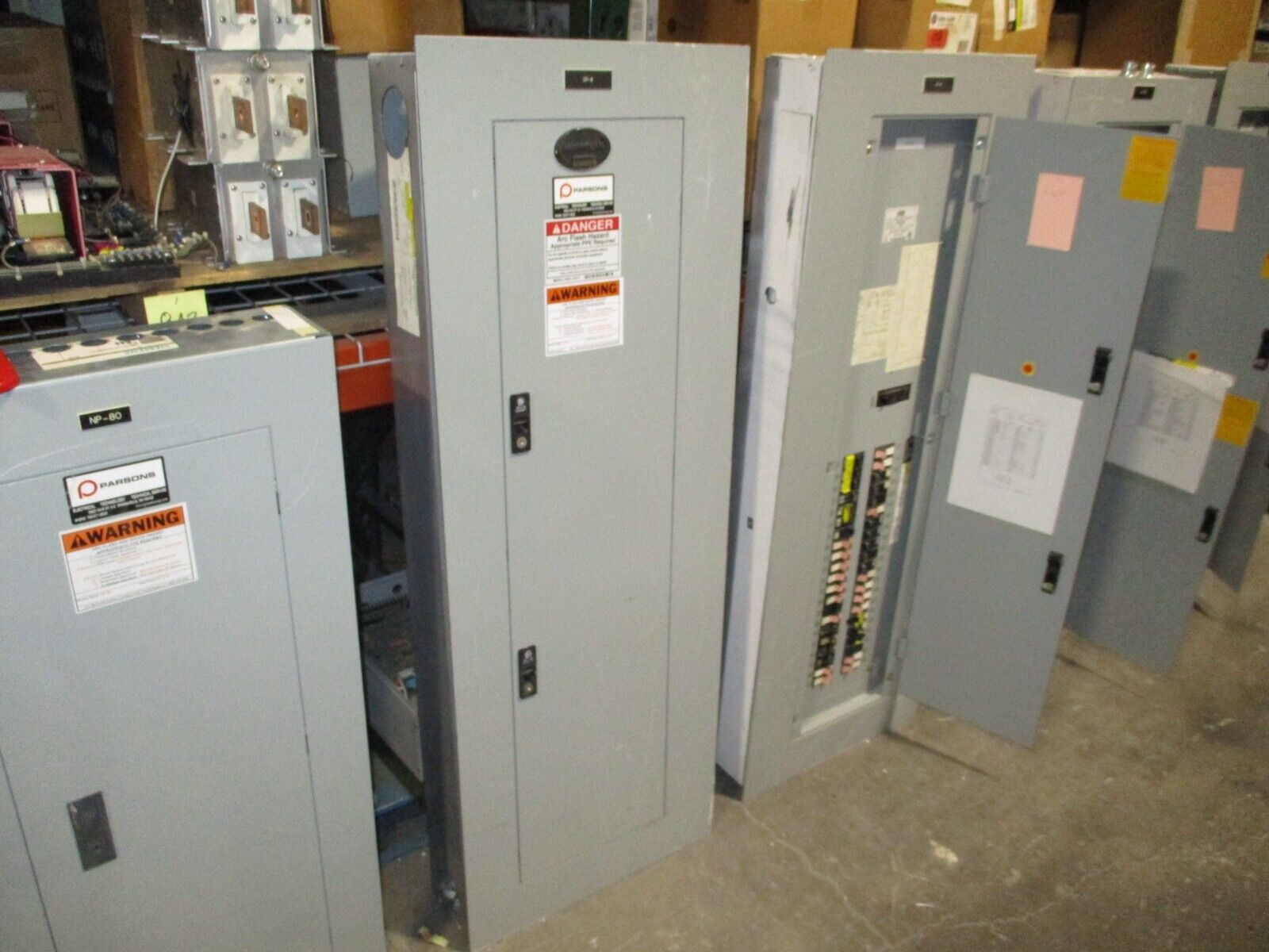 GE Main Breaker Circuit Breaker Panel AQF3422ABX 225A Max 225A Main 208/120V 3Ph