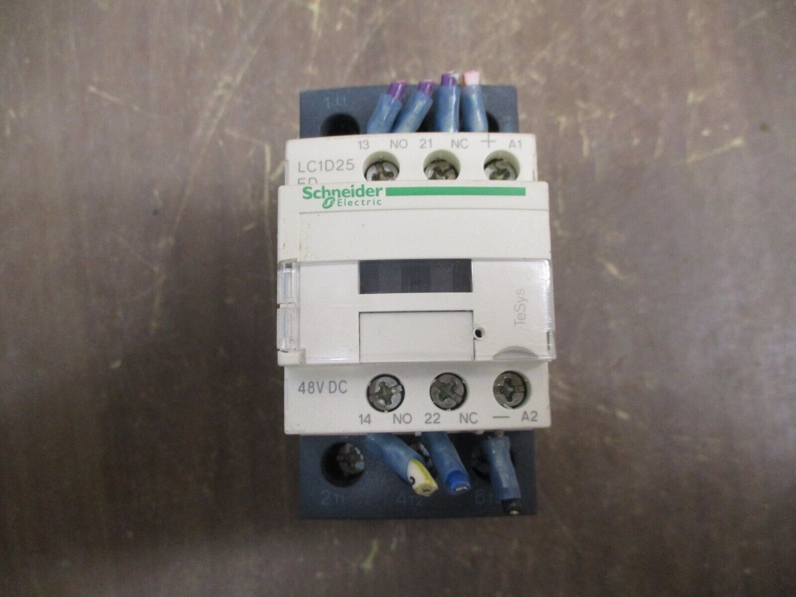 Schneider Electric Contactor LC1D25ED 48VDC Coil 25A Used