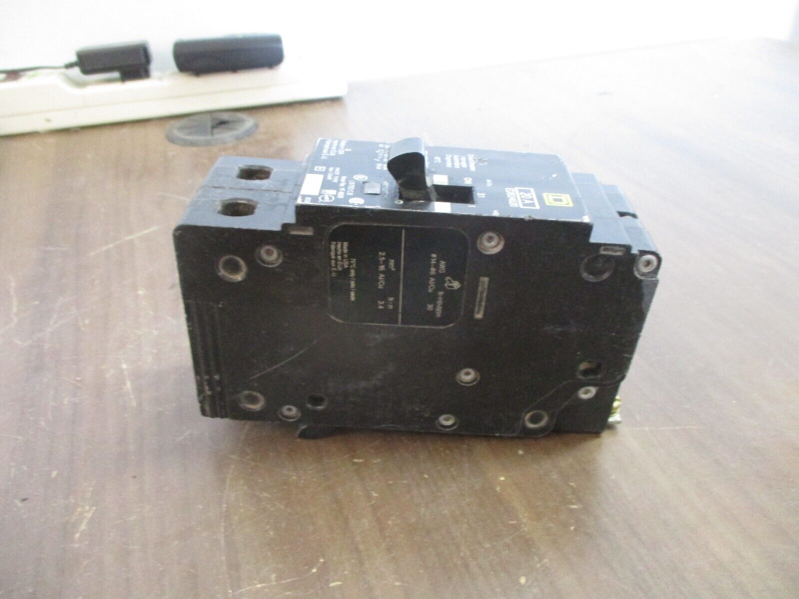 Square D Circuit Breaker EDB24020 20A 480Y/277V 2P Used