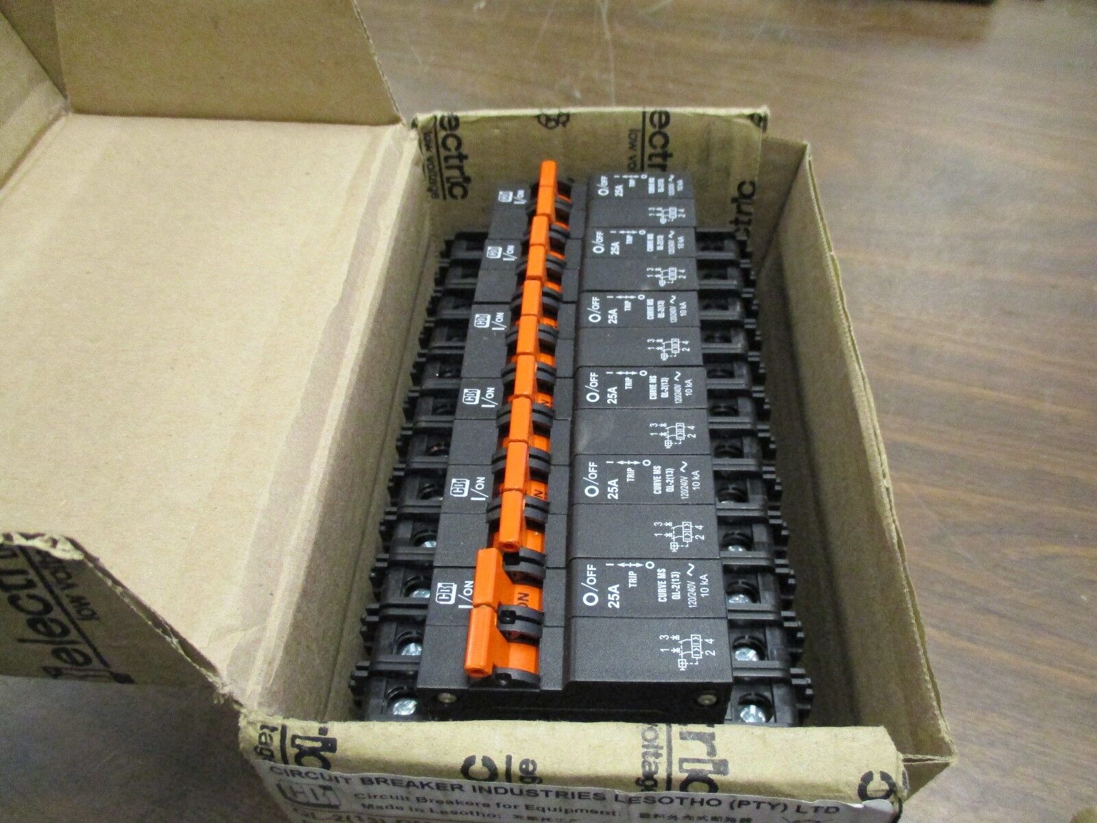 Circuit Breaker Industries Miniature Circuit Breaker QL29MS25 25A *Box of 6*