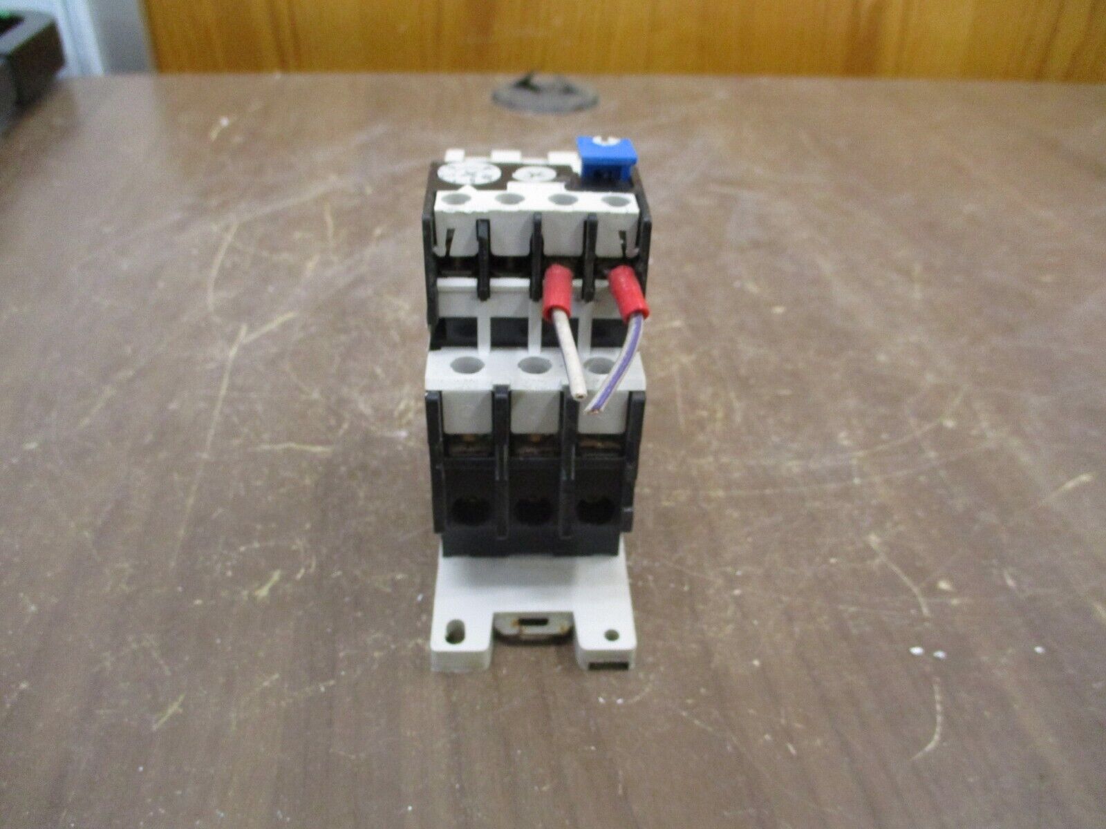 ABB Solid State Overload Trip: 6-8.5A w/ DIN Rail Adapter Used