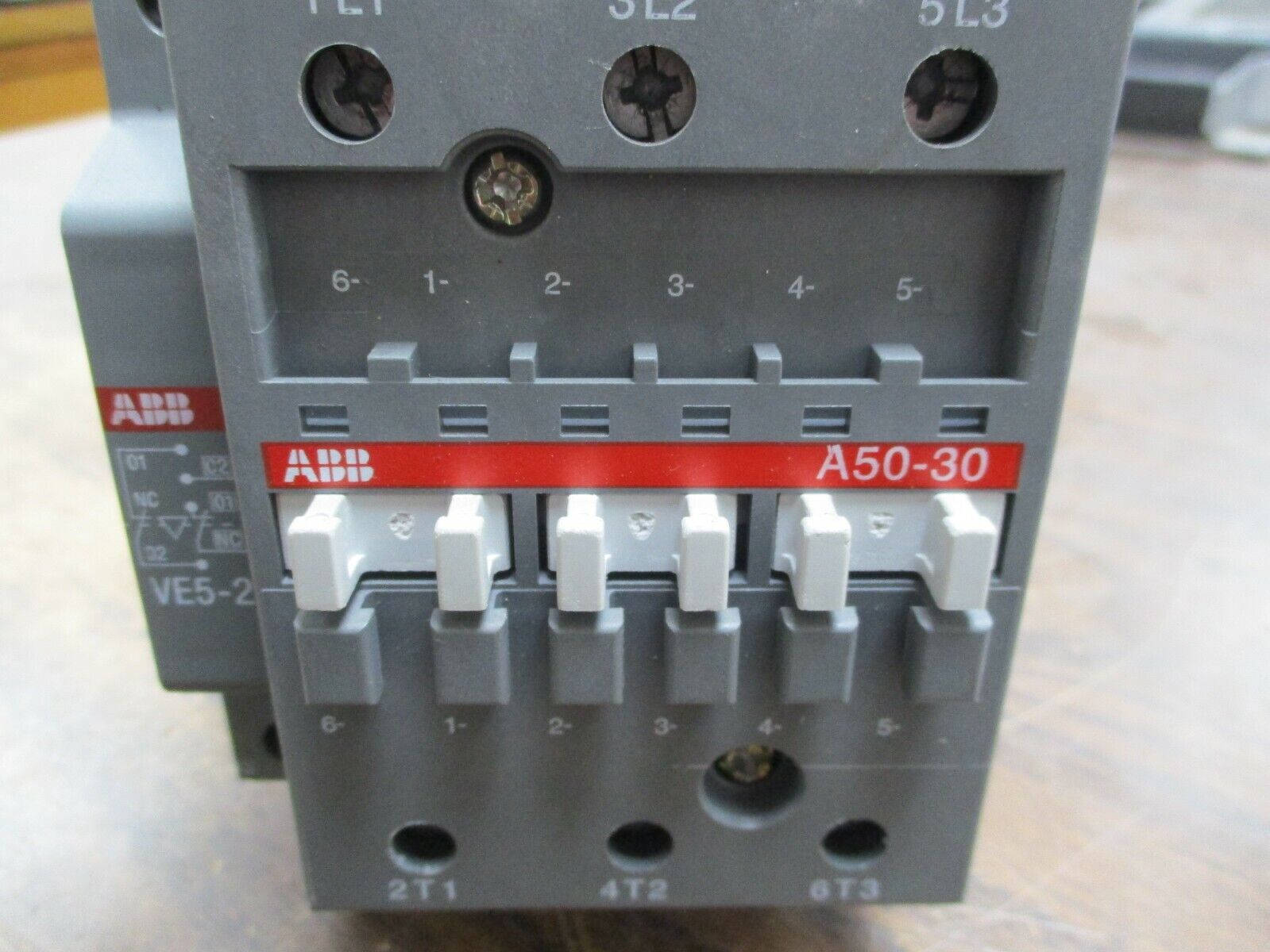 ABB Contactor A50-30 120V Coil  80A  600V  Used