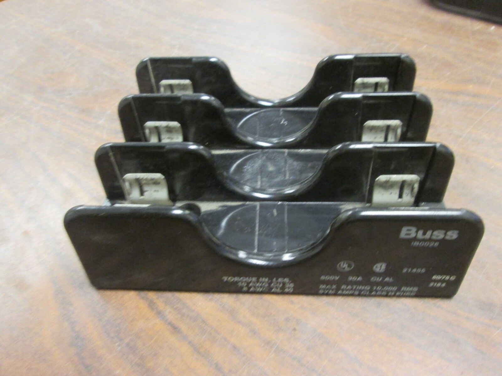 Buss Fuse Holder IB0026 30A 600V 3P Used