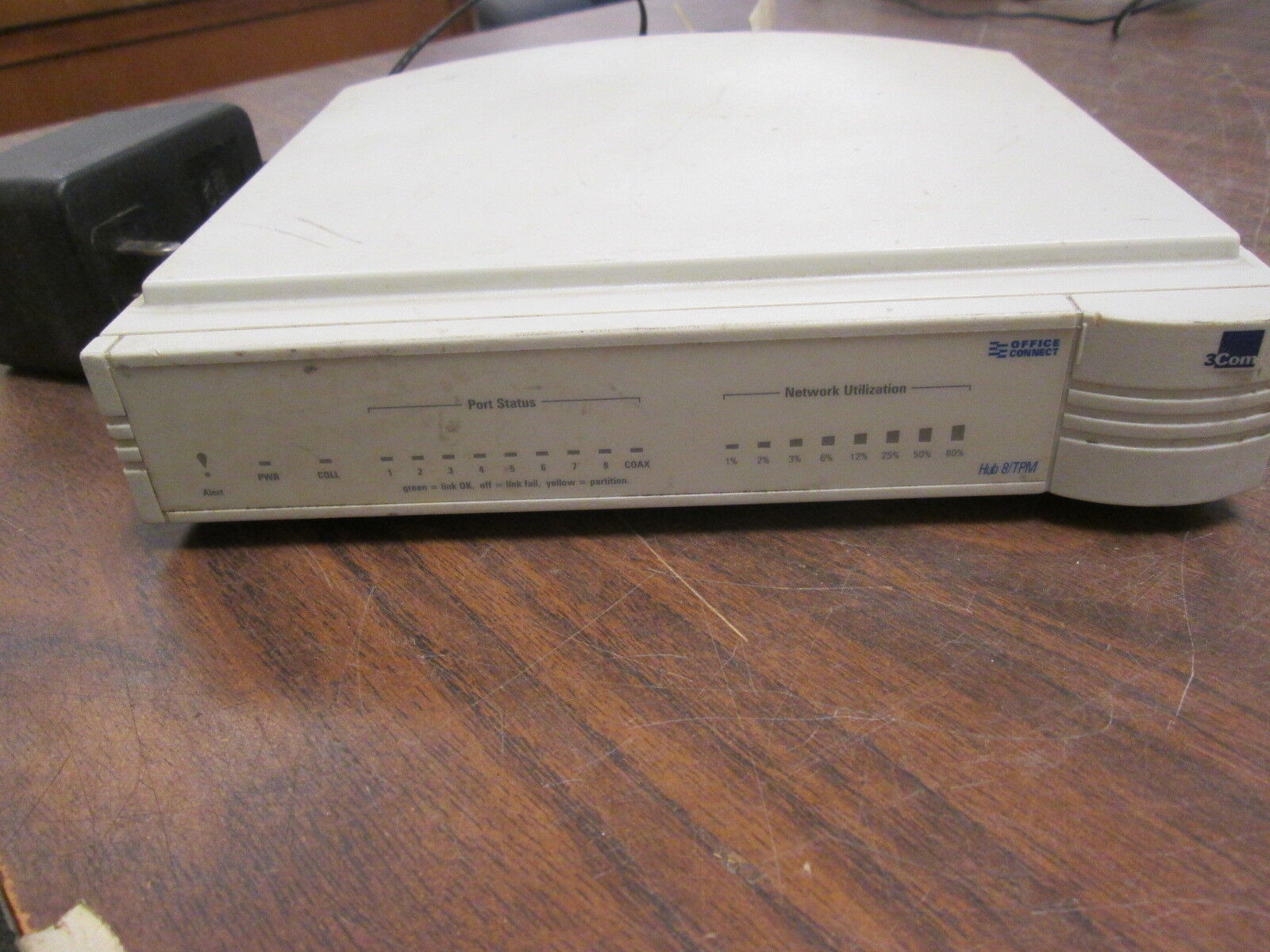 3Com Office Connect Hub 8/TPM 8-Port Used