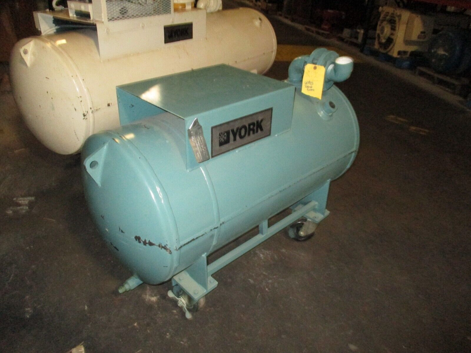 York Easy Tank Refrigerant Storage Recycling Tank RT 600 600LB Capacity Used