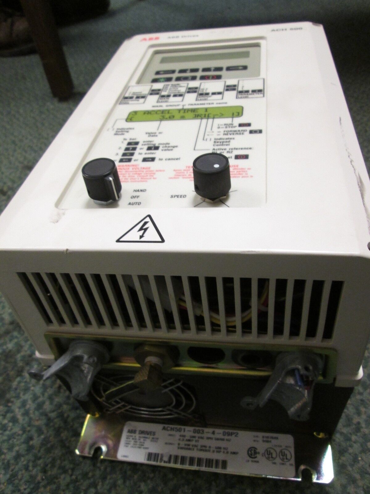 ABB AC Drive ACH501-003-4-09P2 3HP Used