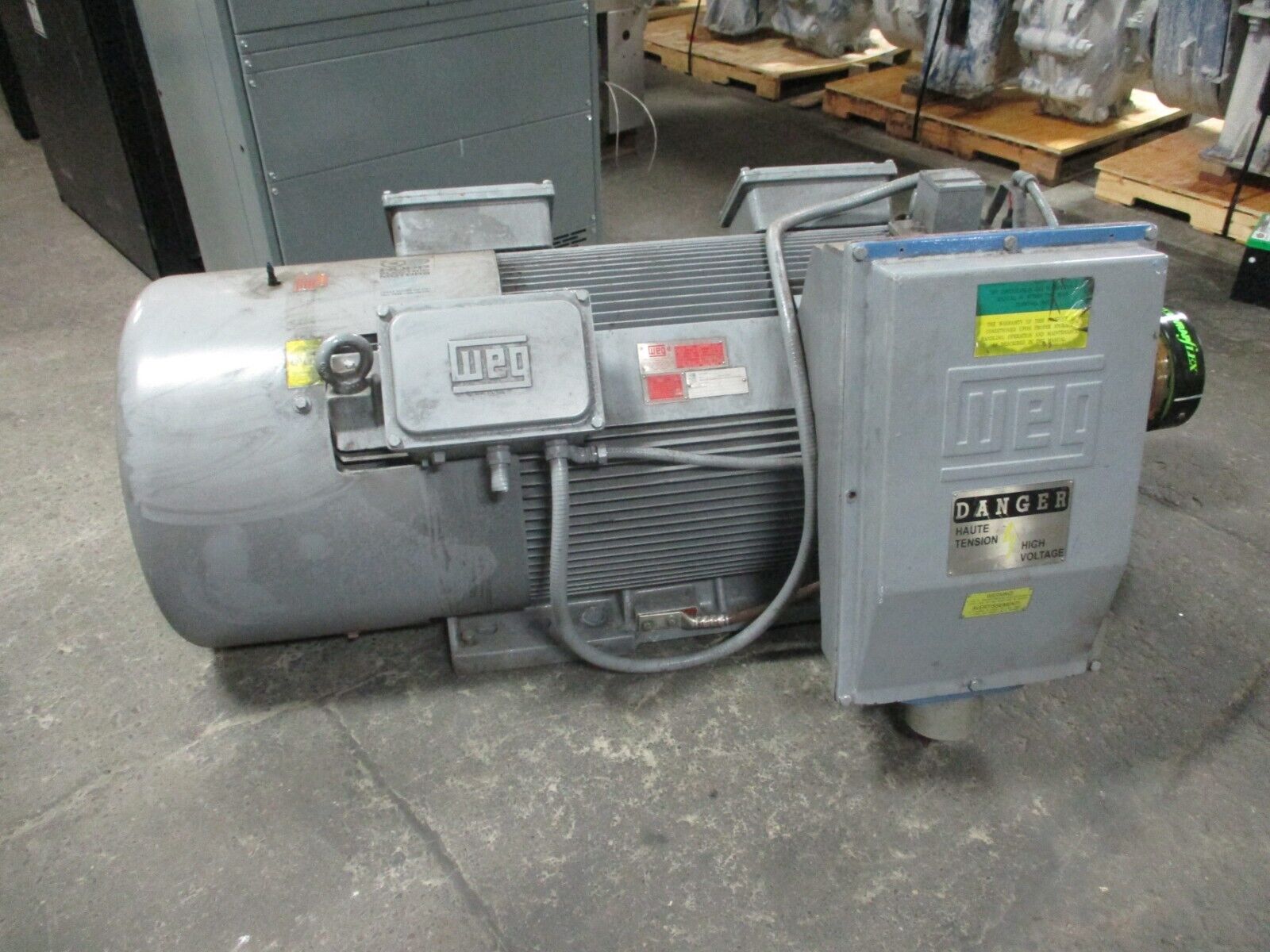 WEG AC Motor HGF 5009 HV400404S4 400HP 1800RPM 4160V 60Hz Used