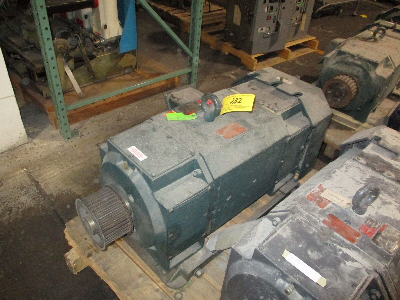 Reliance DC Motor 40HP 1800/2400RPM 500V 65A Used