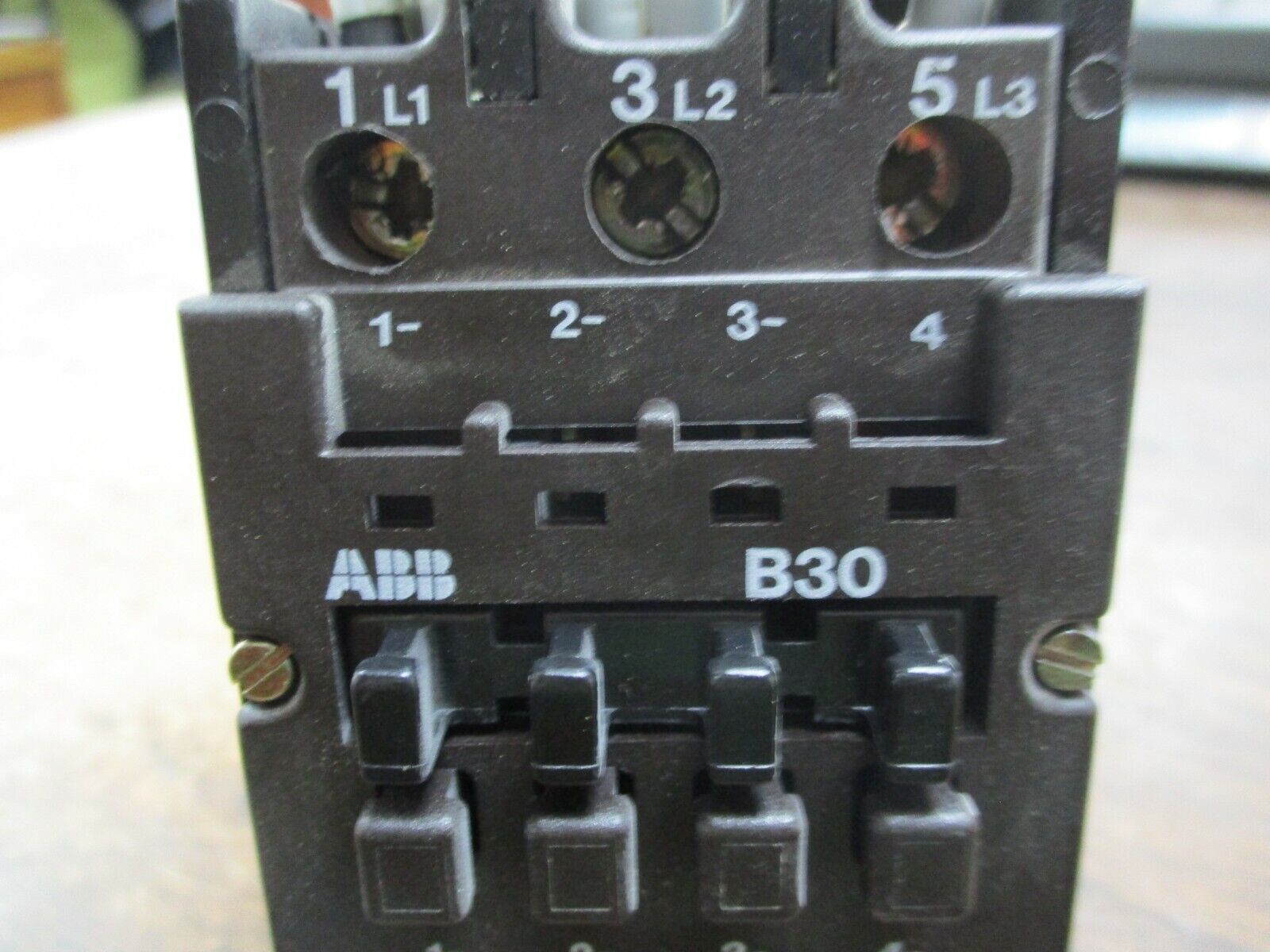 ABB Contactor B30 120V Coil 45A 600V Used