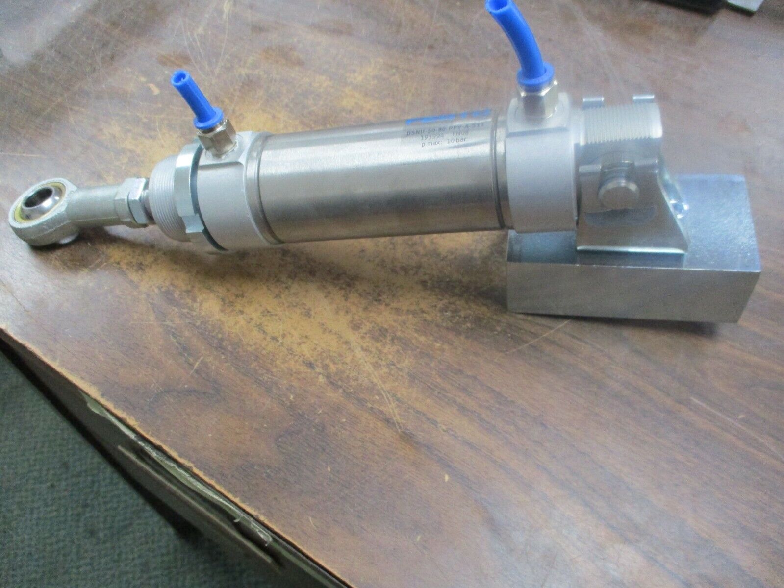 Festo Pneumatic Cylinder DSNU-50-80-PPV-A-S11 10 Bar Used