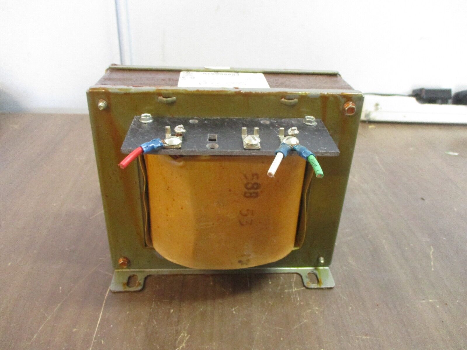 GE Control Transformer 9T58B0053 1.50kVA Pri: 240/480V Sec: 120V 1Ph 60Hz Used