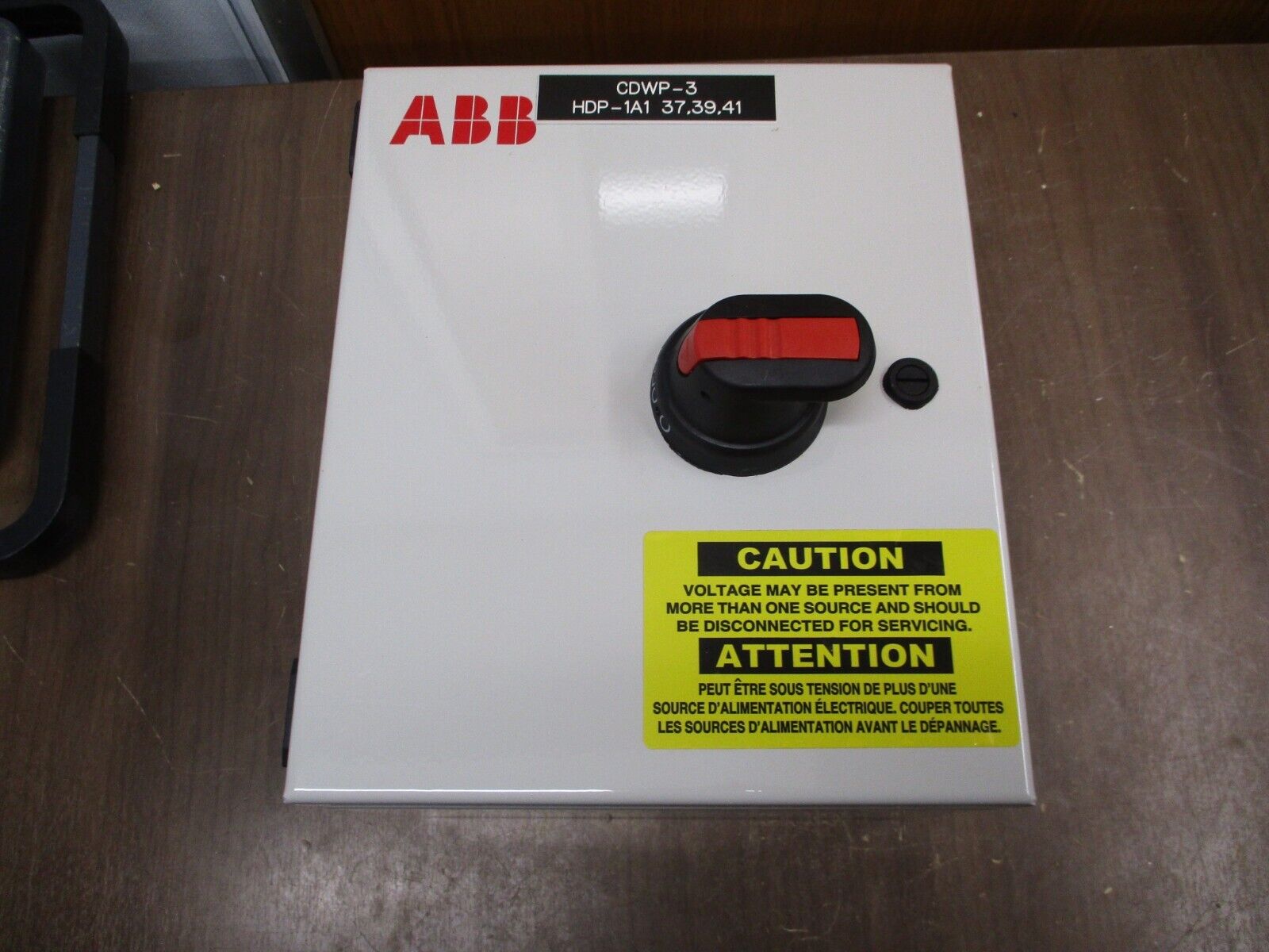 ABB Enclosed Disconnect Switch NF2512-3PB-KTKR15 25A 3Ph Type 4, 12 Enclosure