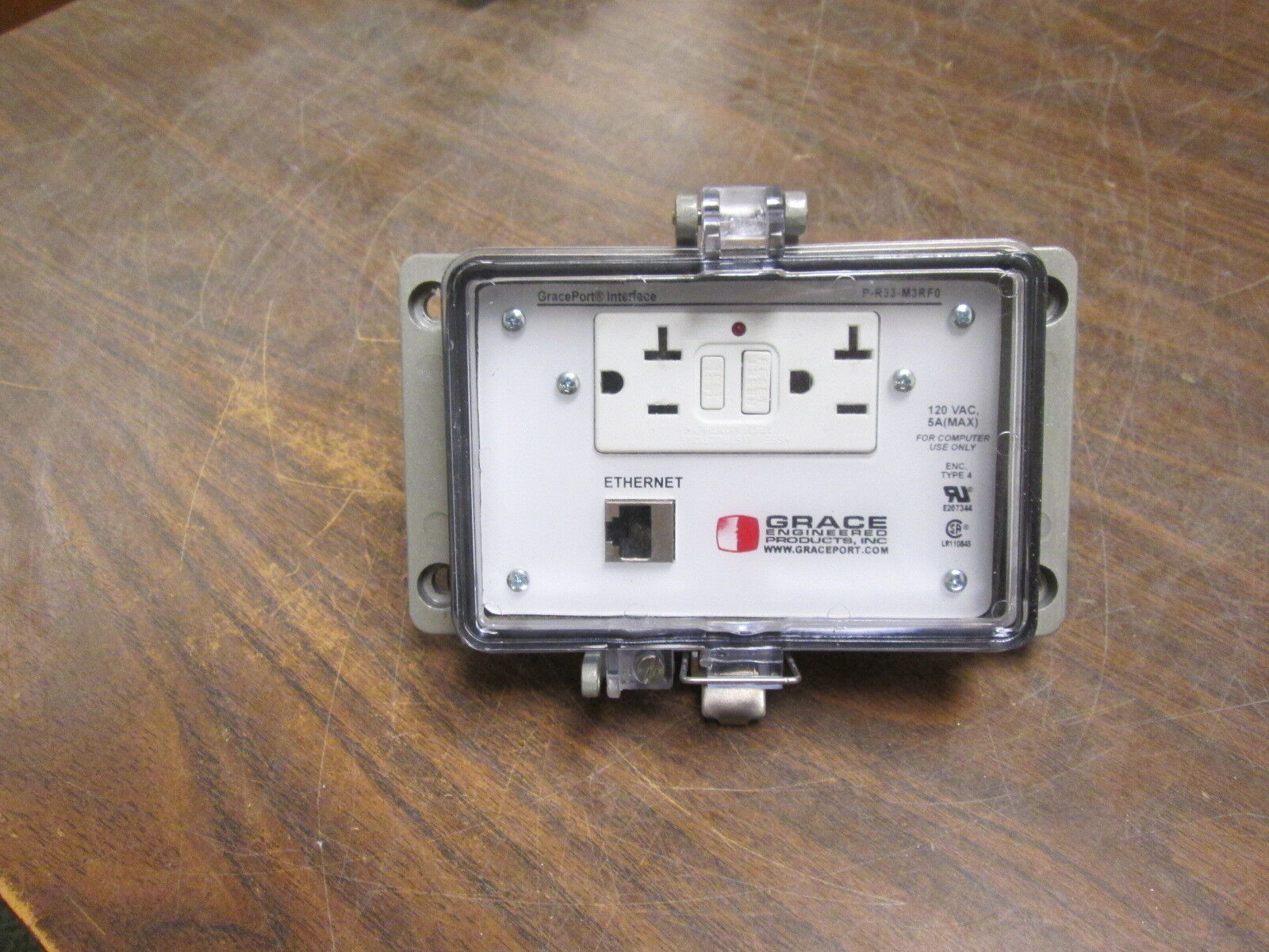 Grace Engineered Products Grace Port Interface P-R33-M3RF0 120VAC 5A Used