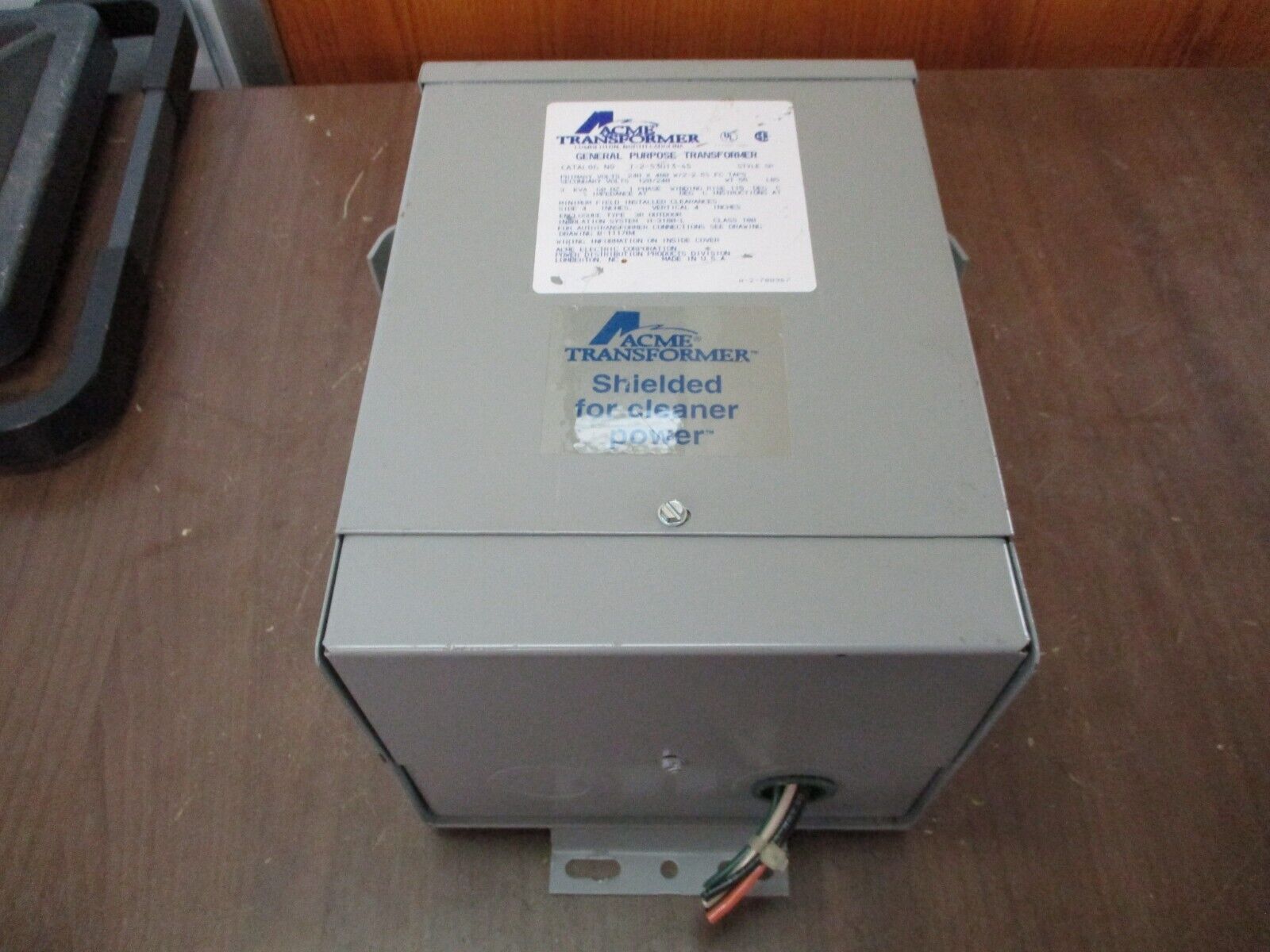 Acme Transformer SR Style Transformer T-2-53013-4S 3kVA Pri: 240/480V 1Ph Used