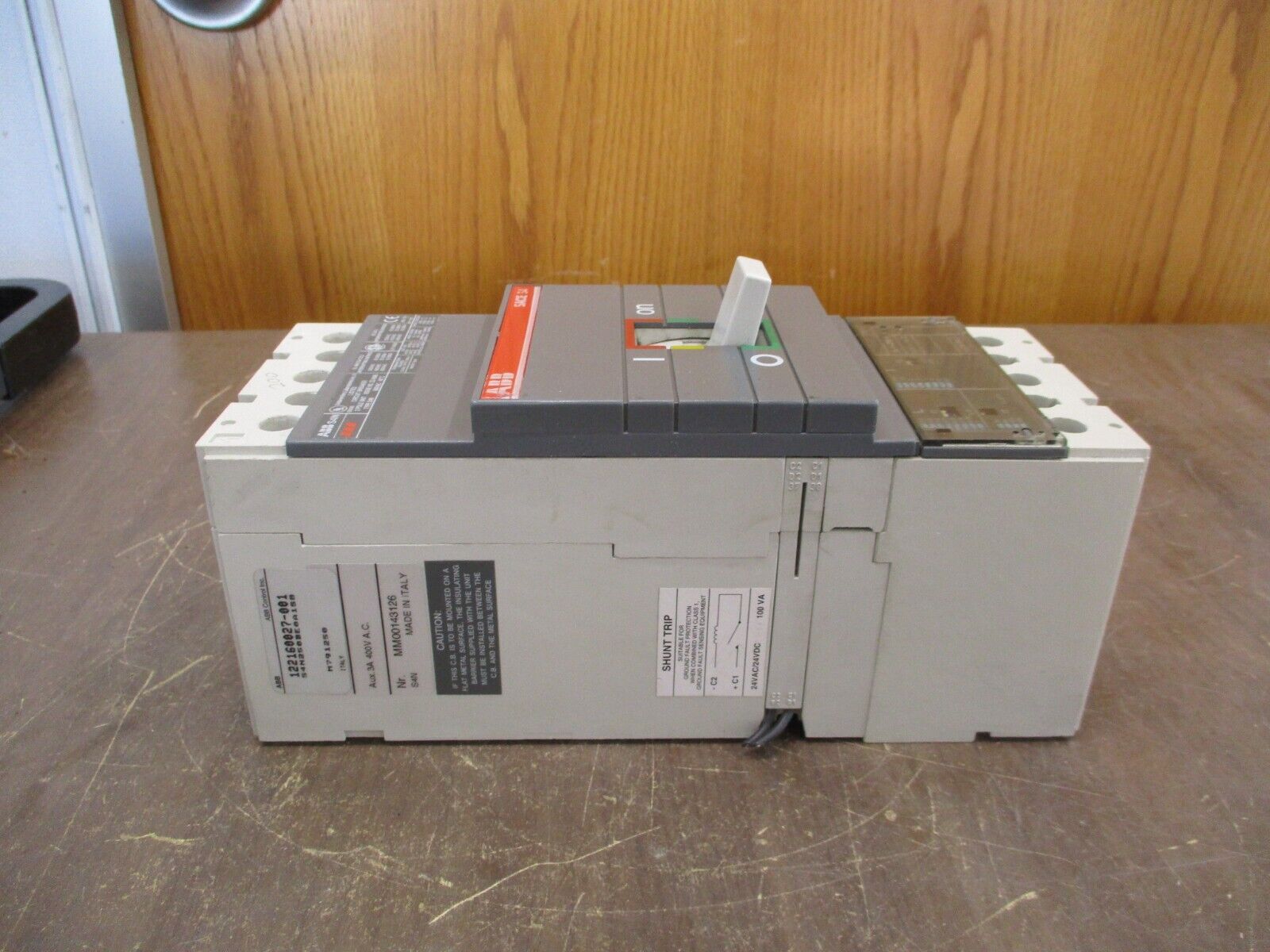 ABB SACE S4 Circuit Breaker S4N PR211 250A 600V 3P Used