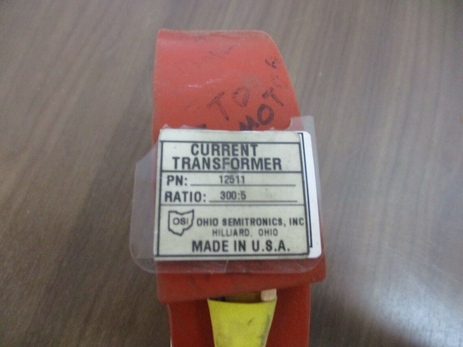 Ohio Semitronics, Current Transformer, 12511, ratio 300:5A, used