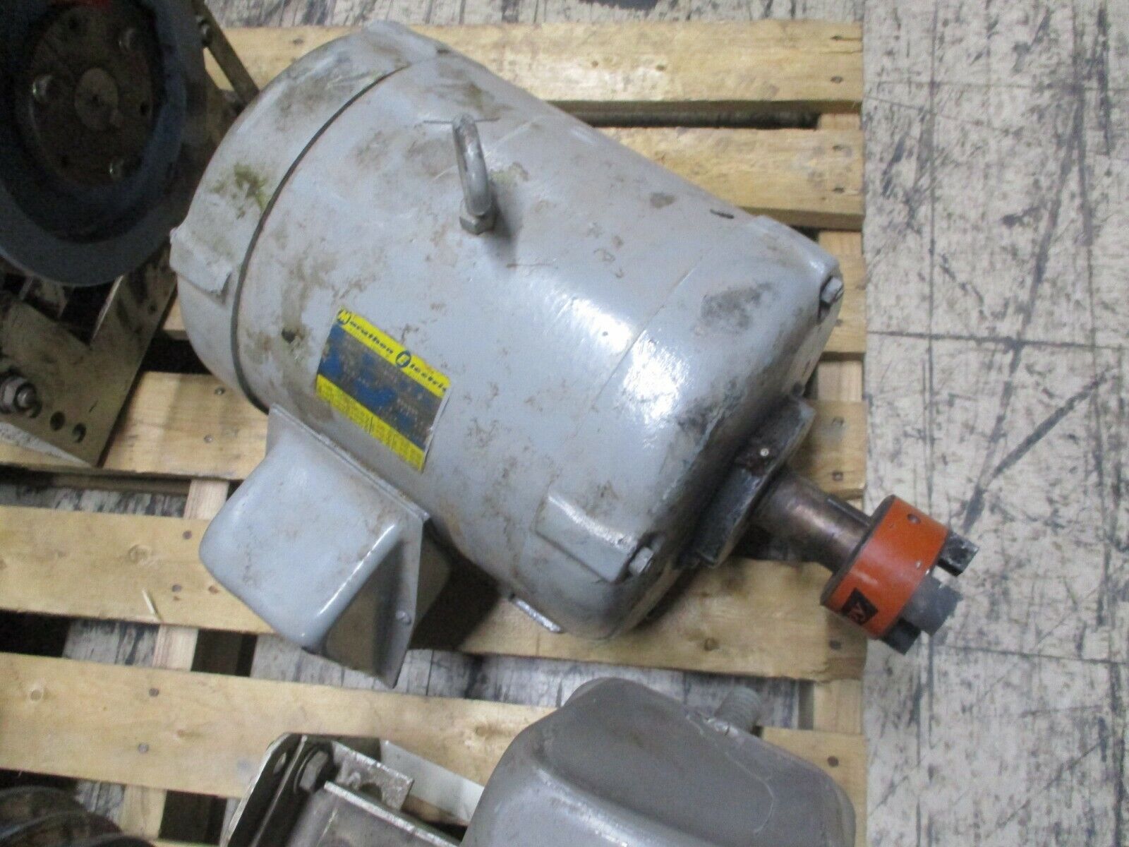 Marathon AC Motor AD 254TTD7026CEW 15HP 1800RPM FR:254T 230/460V 39.6/19.8A Used