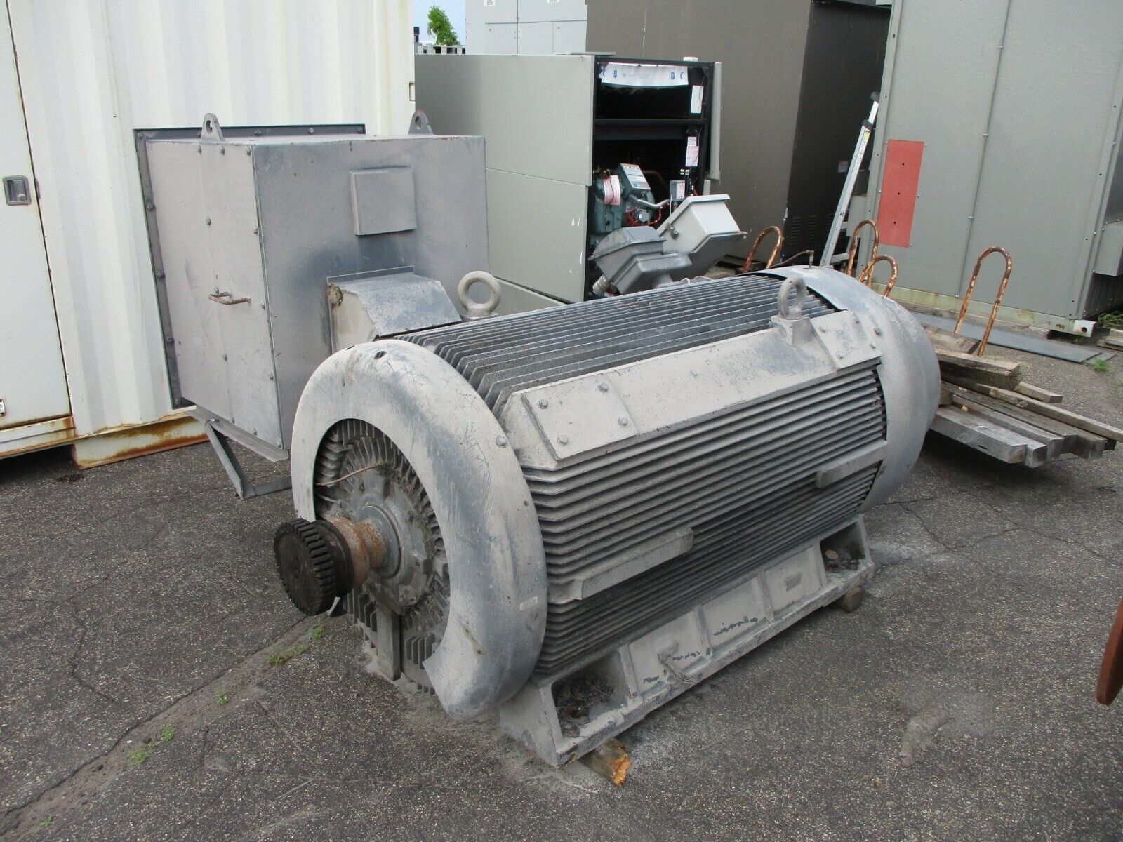 Westinghouse AC Motor AE JH-WT002 1000HP 1200RPM 4000V FR: 500CB MFD: 2005 Used