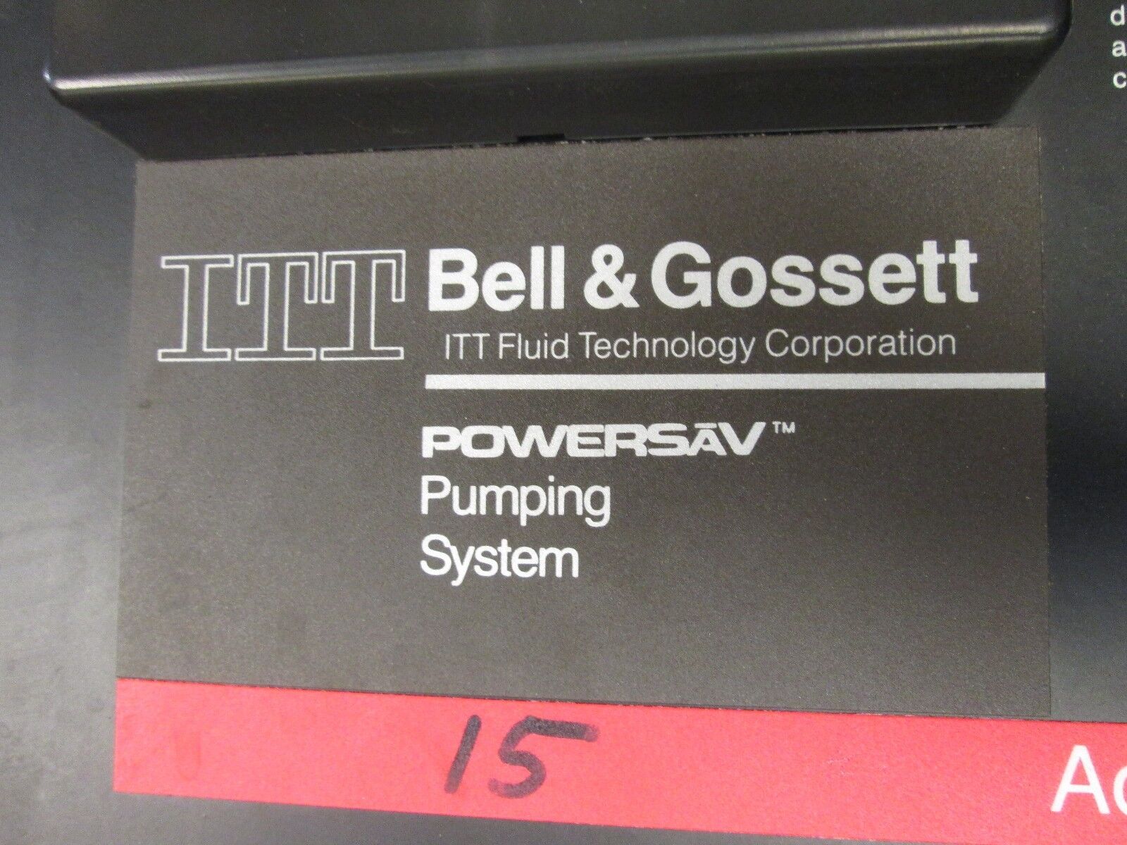 Graham/Bell & Gossett Powersav AC Drive 2001H21 15HP Output: 0-460V 21A Used