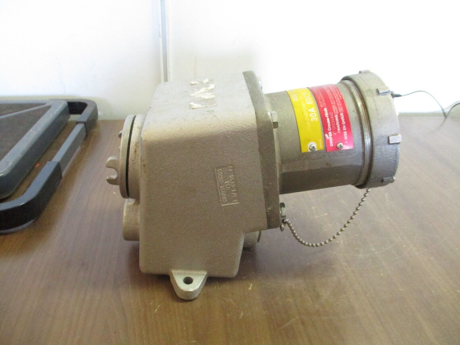 Crouse-Hinds Explosion Proof Receptacle SRD3484D 30A 480V 3W 4P Used