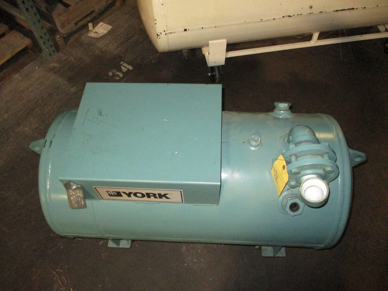 York Easy Tank Refrigerant Storage Recycling Tank RT 600 600LB Capacity Used