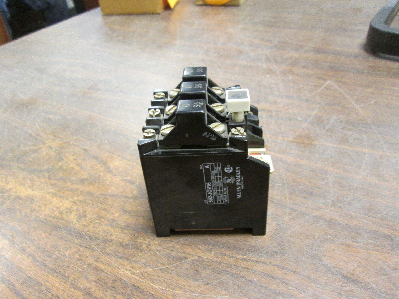 Allen-Bradley Overload Relay 592-JOV16 120-600V 3P *Heaters May Heaters* Used