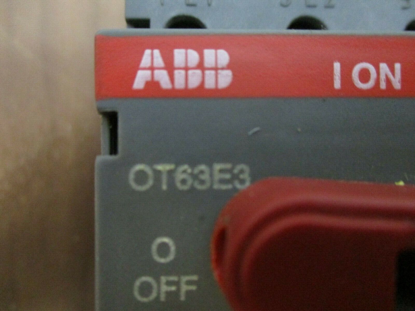 ABB Disconnect Switch OT63E3 80A 600V 3P *No Handle* Used