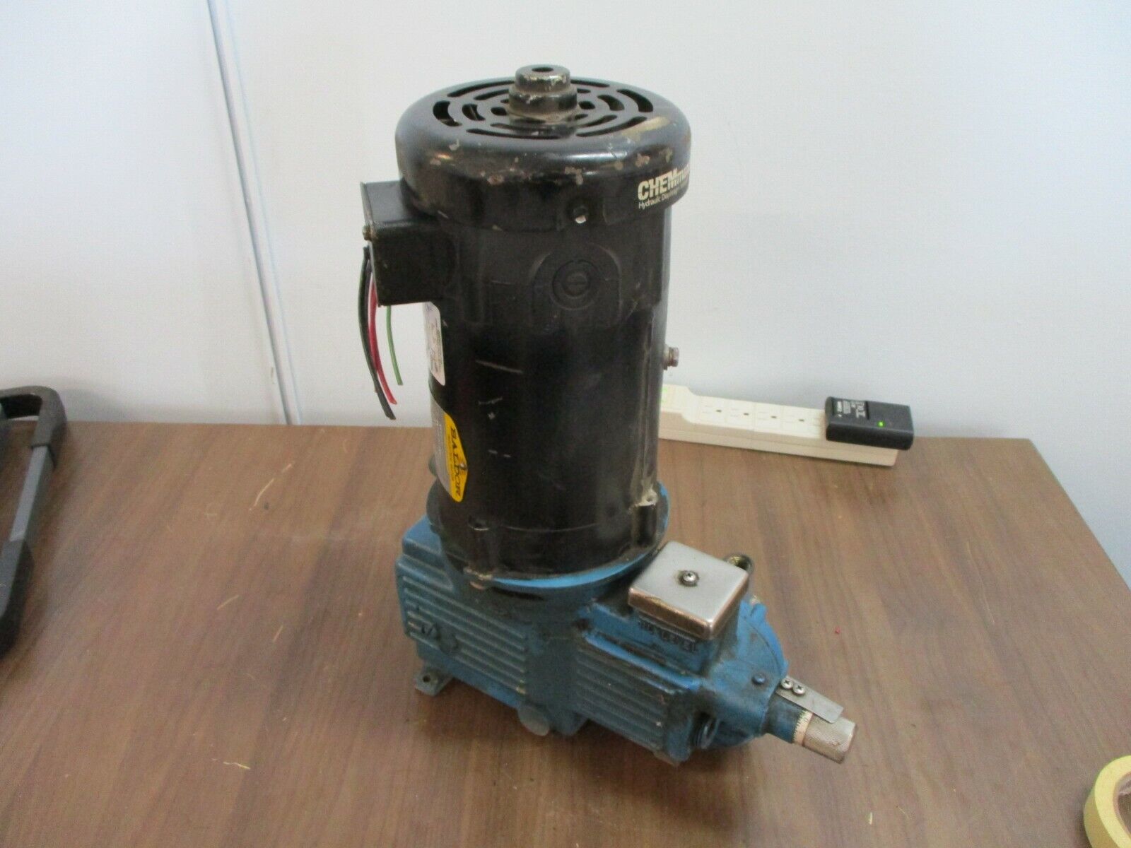 Pulsafeeder CHEMmander Hydraulic Pump w/DC Motor HDA-J6BT1S1-XXX 19.31GPH 0.33HP