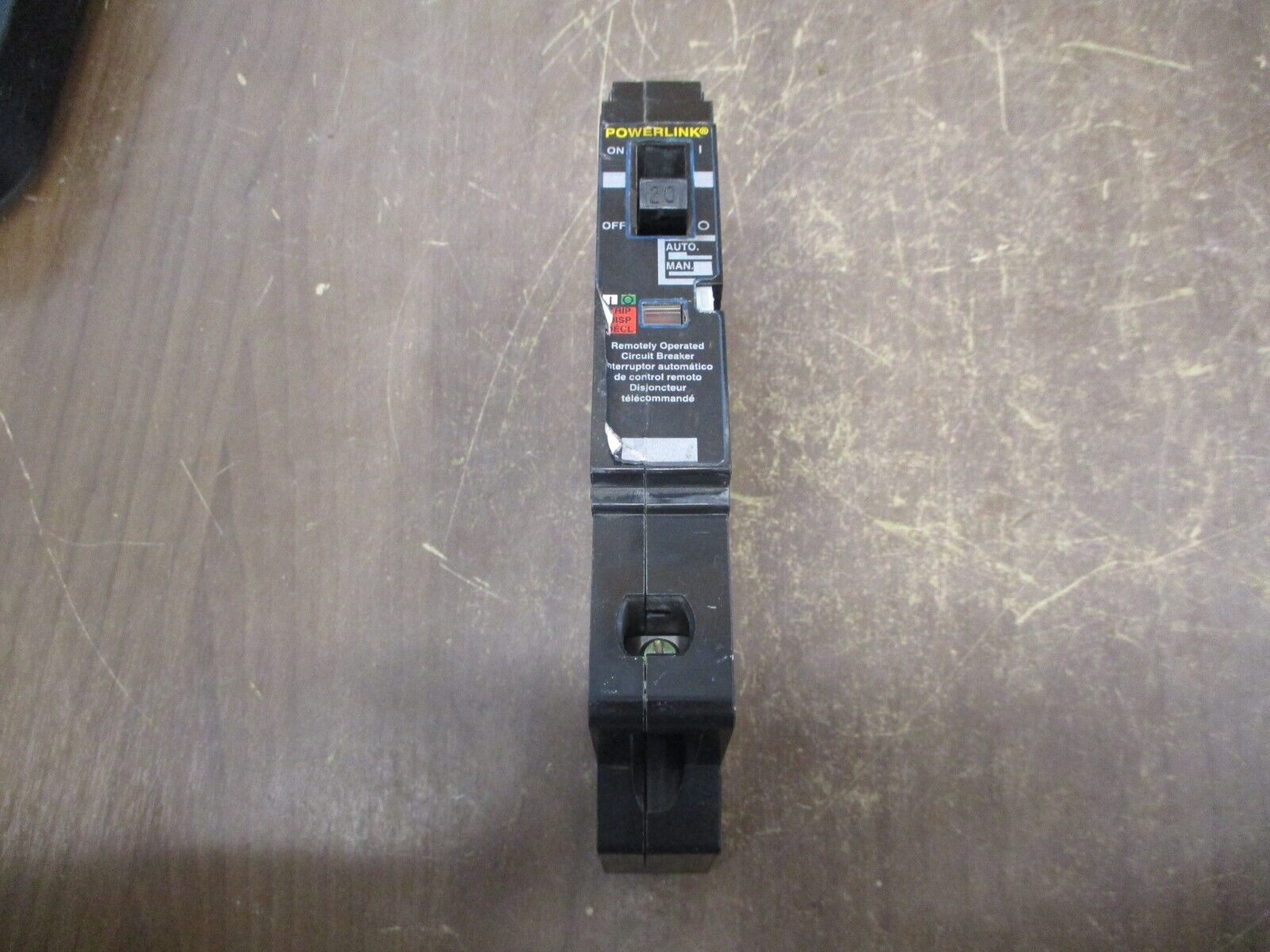 Square D Powerlink Circuit Breaker 20A 277V 1P Used