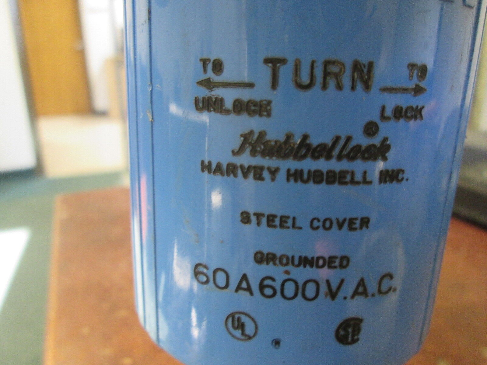 Hubbell Hubbellock Receptacle 60A 600V Used