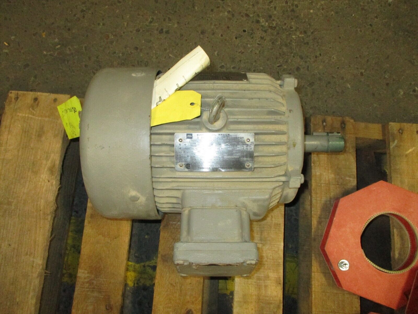 Toshiba Explosion Proof Induction Motor B0054YL2A2 5HP 1800RPM 230/460V 60Hz