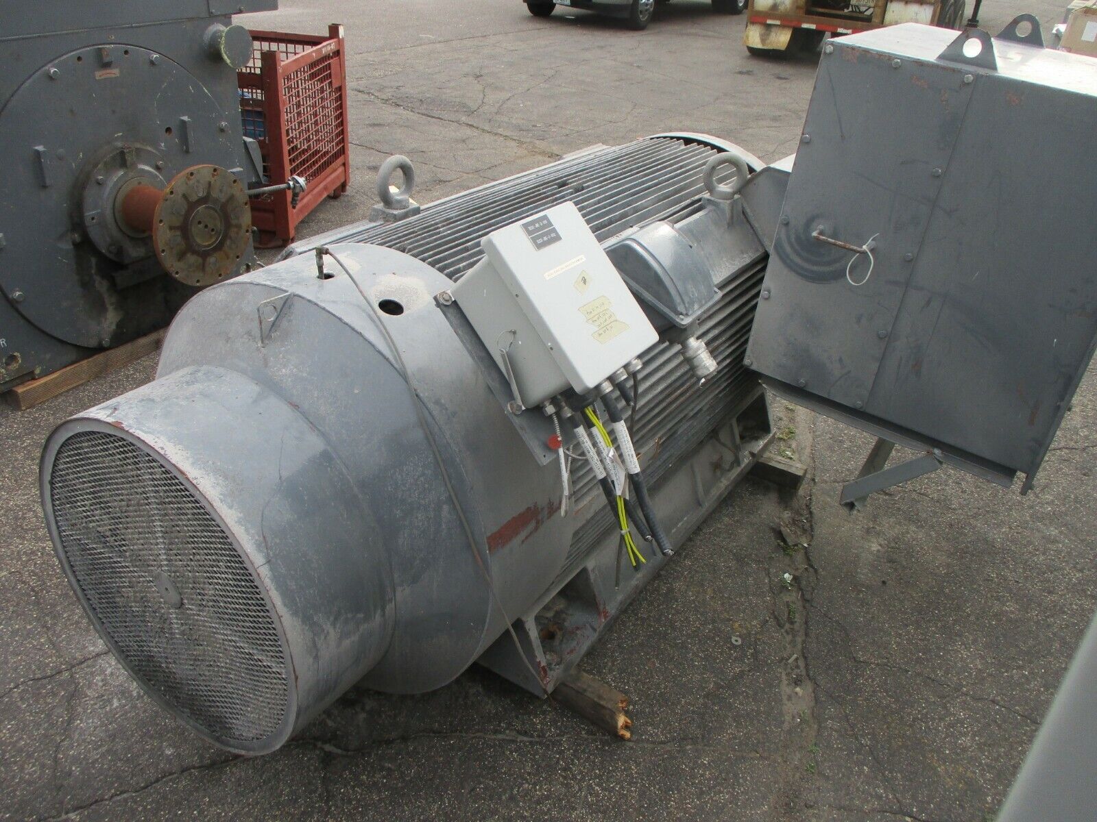 Westinghouse AC Motor AE JH-WT002 1000HP 1200RPM 4000V FR: 500CB MFD: 2005 Used