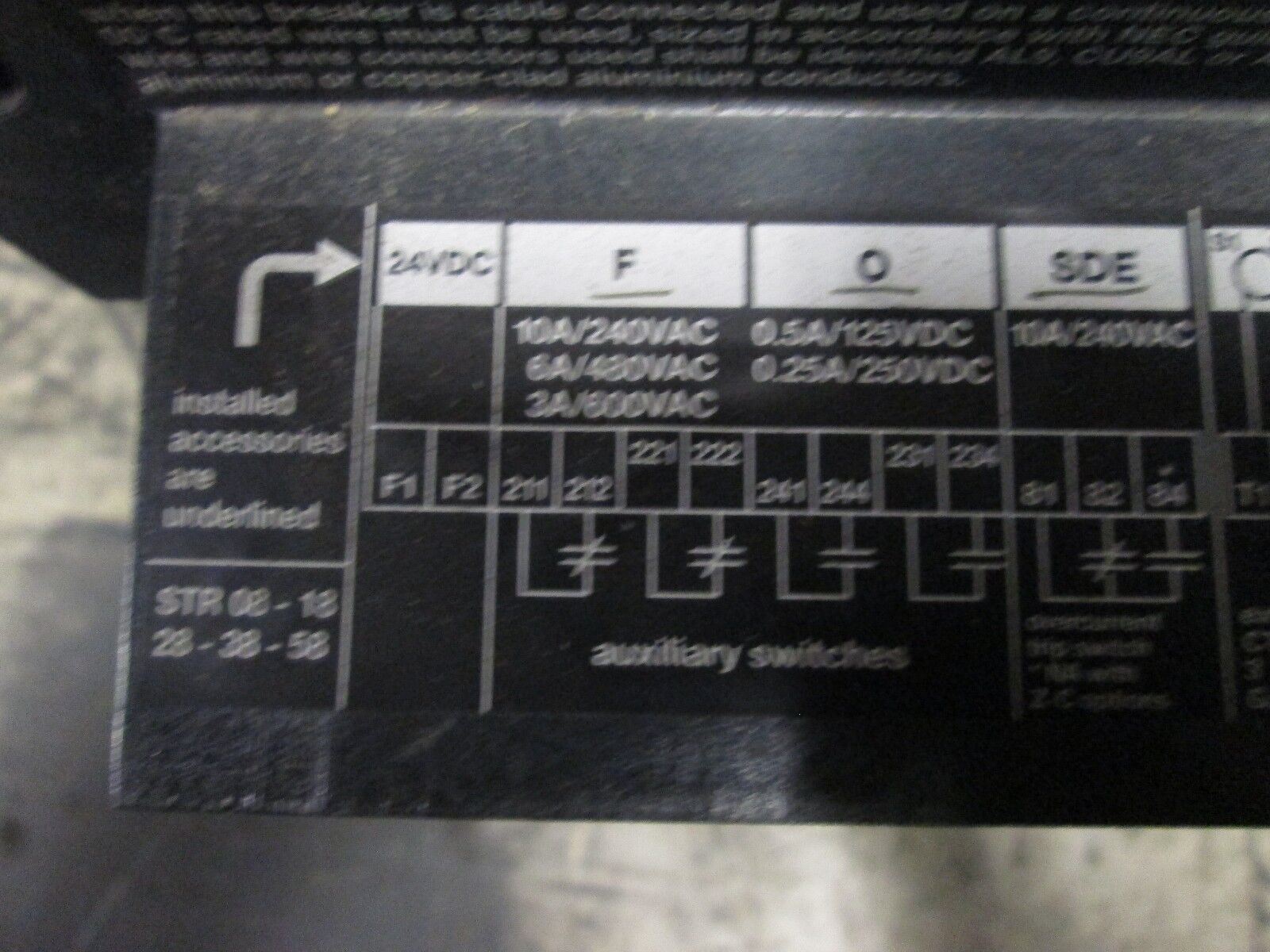 Merlin Gerin Masterpact Circuit Breaker MP30H1 3000A Frame Size STR 38 S Trip