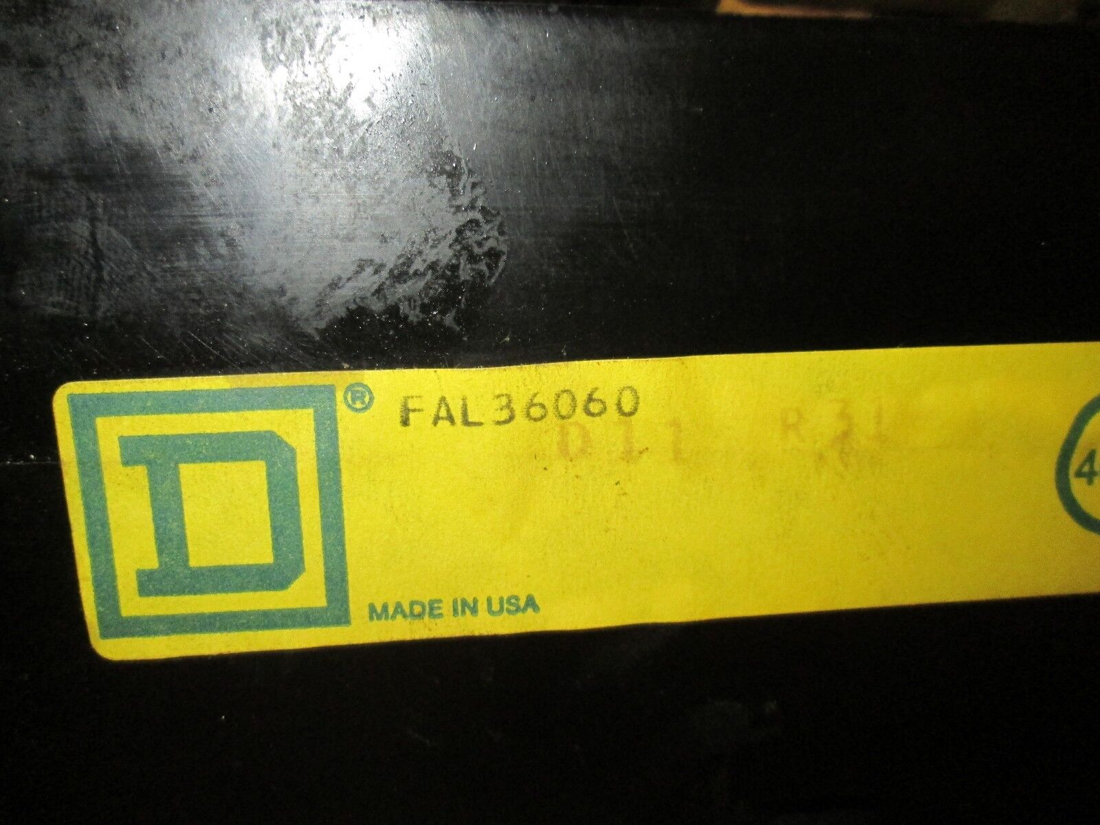 Square D Disconnect Switch FAL36060 60A 600V 3P Used