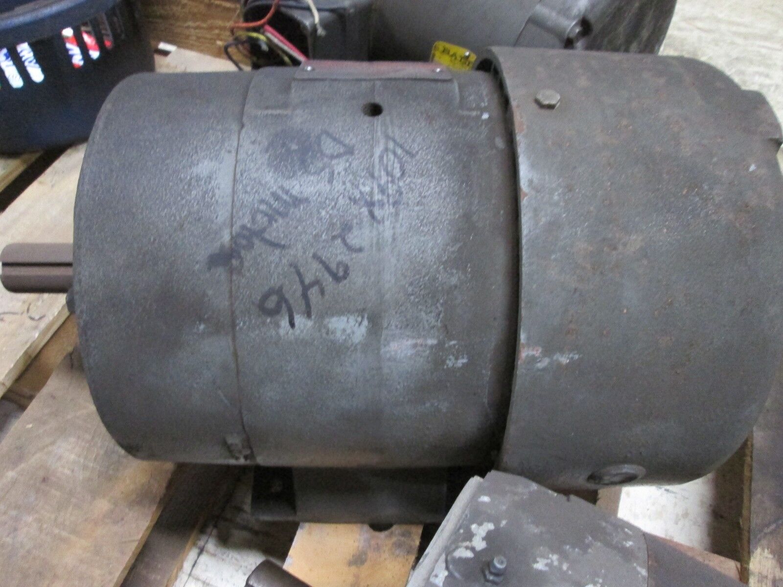 GE Tri-Clad Severe Duty Motor 5K213SN5121 7.5HP 3520RPM 230/460V 20.8/10.4A Used