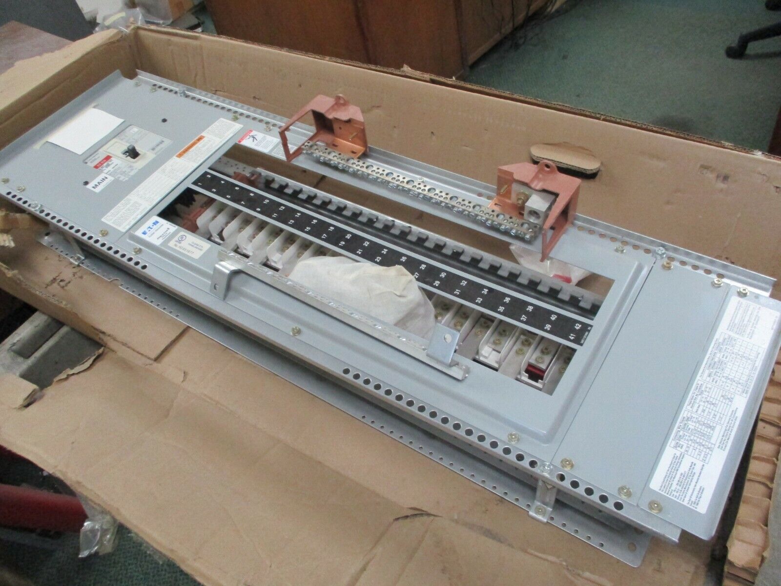 Siemens Main Breaker Interior PRL-1A 225A Max 120/240V 1Ph 3W New Surplus