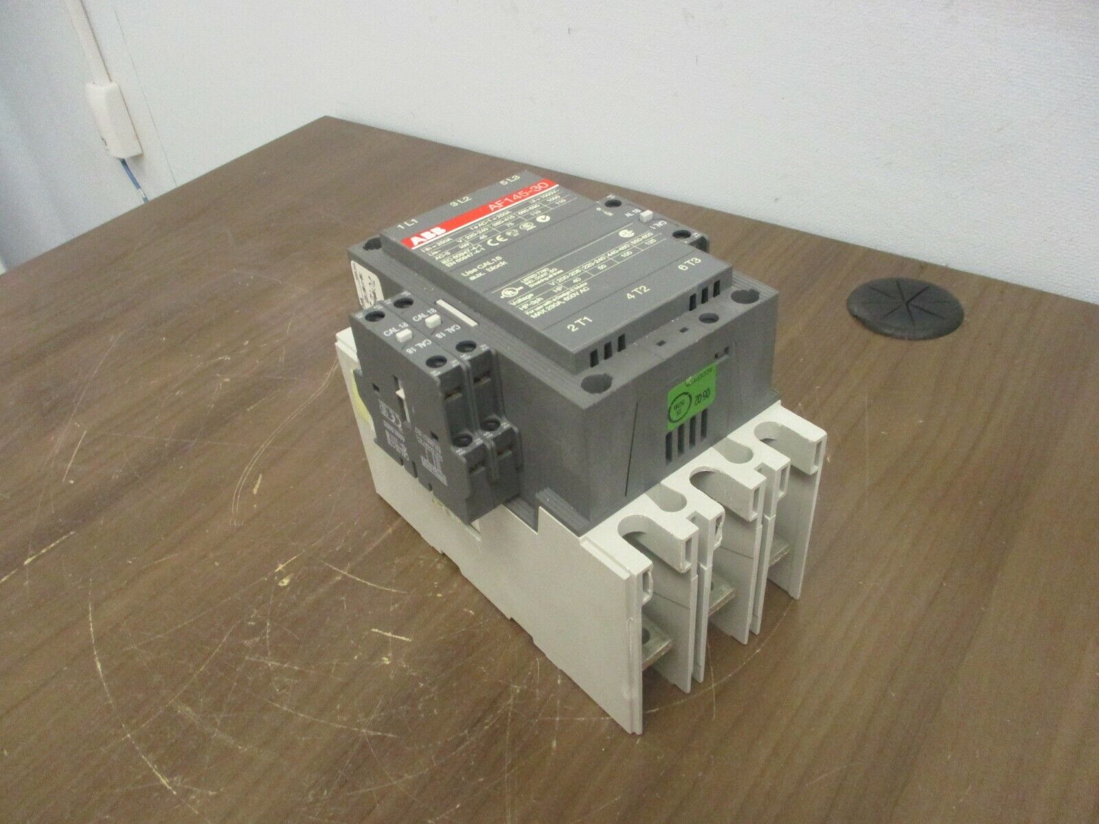 ABB  Contactor  AF145-30  20-60VDC Coil  230A  600V  Used