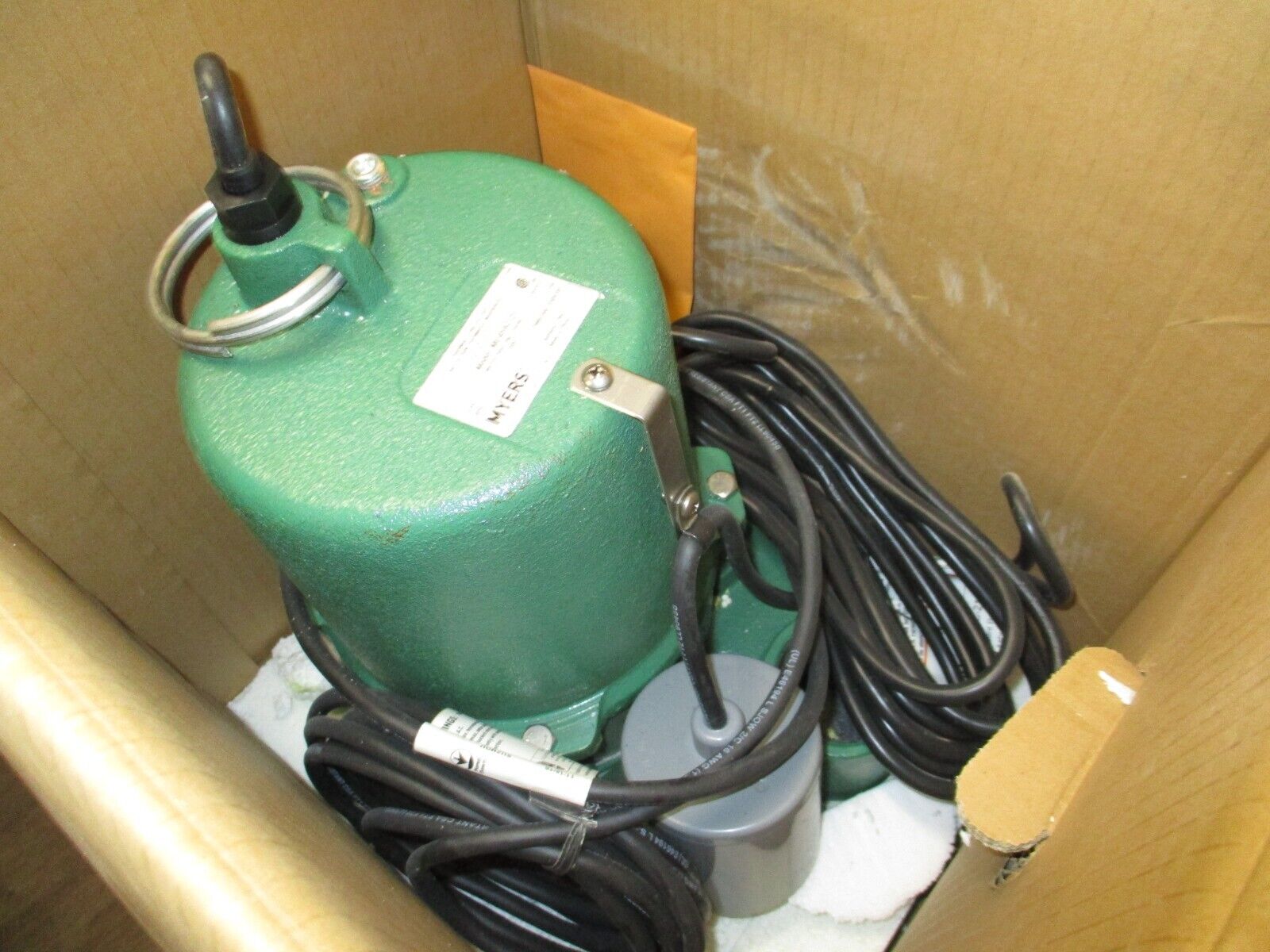 Pentair Myers Submersible Effluent Pump ME45AC-21 87 GPM 44 Head 230V 1Ph