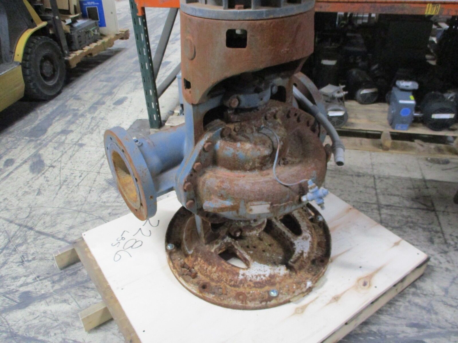 Aurora / Marathon Vertical Centrifugal Pump 8X10X15B 50HP 60Ft Head 2450GPM Used