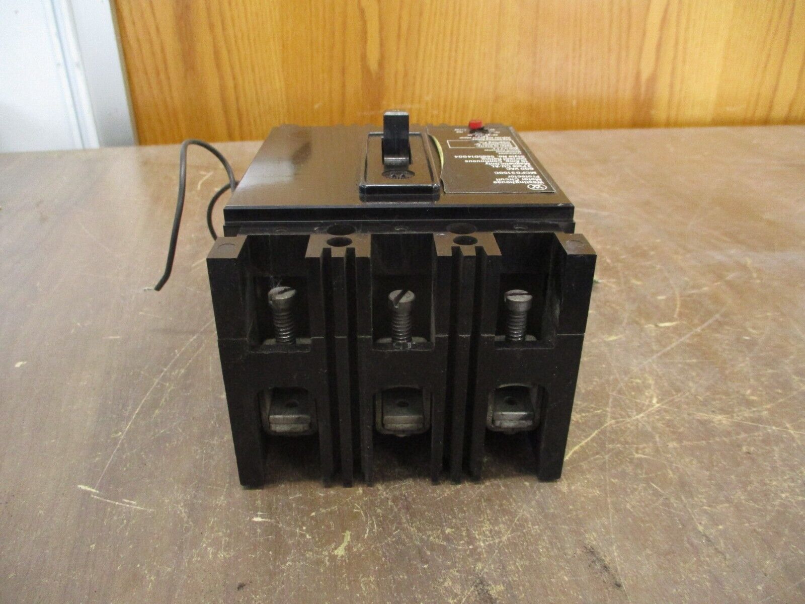 Westinghouse Motor Protector Circuit Breaker MCP03150C 15A Trip: 50-150A 600V 3P