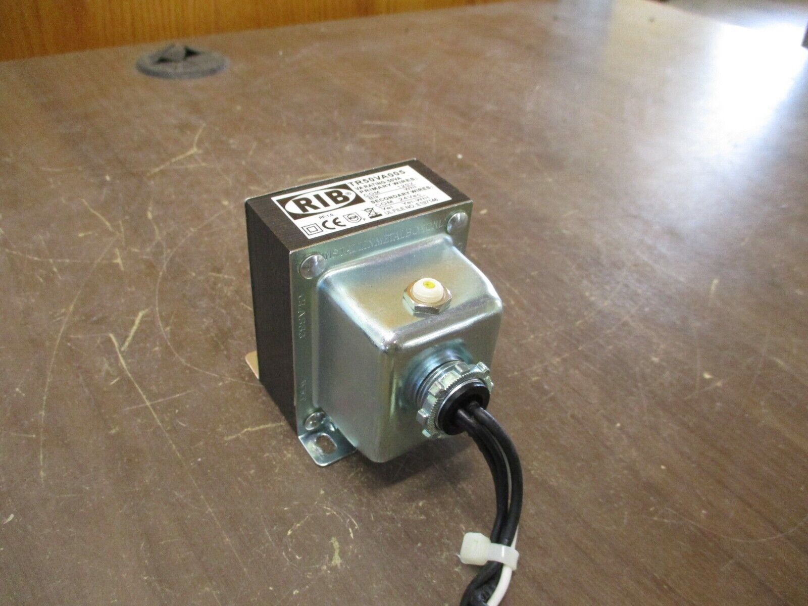 RIB Transformer TR50VA005 50VA Pri: 120V Sec: 24V Used