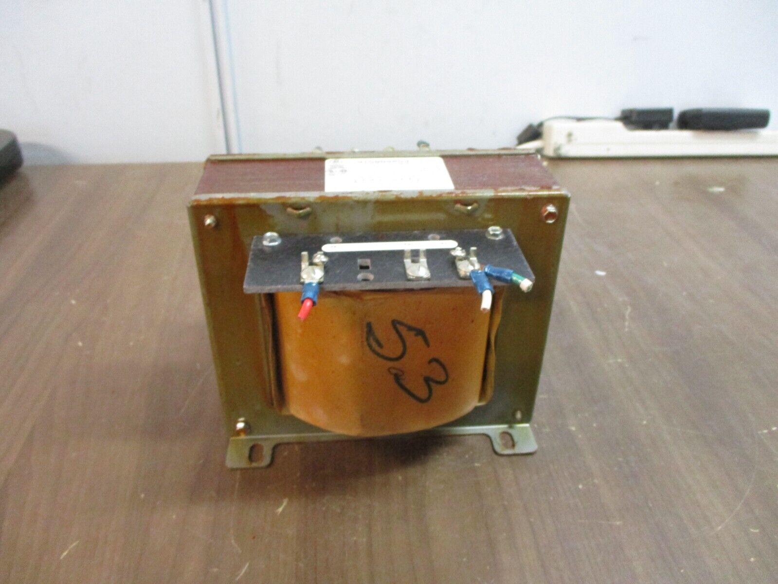 GE Control Transformer 9T58B0053 1.50kVA Pri: 240/480V Sec: 120V 1Ph 60Hz Used