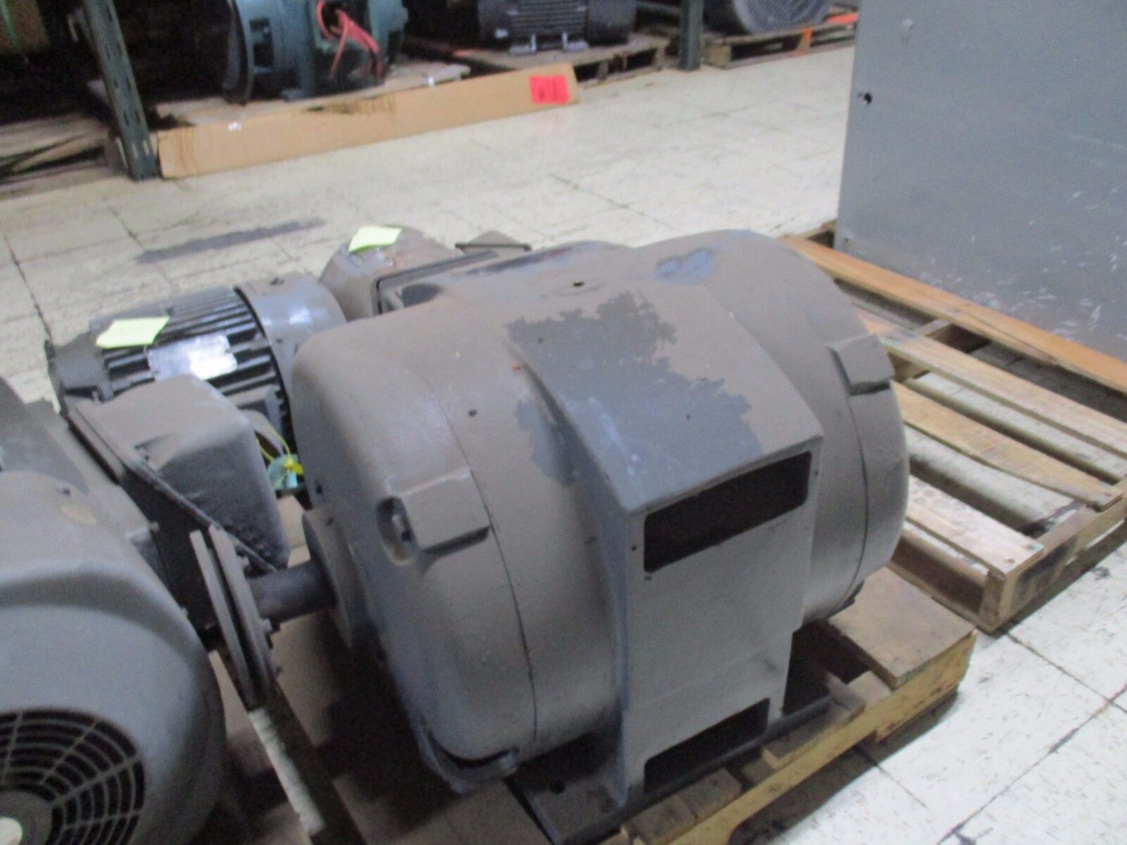 AJAX AC Motor 75HP 3550RPM 230/460V 184/92A Frame: 364TS Used