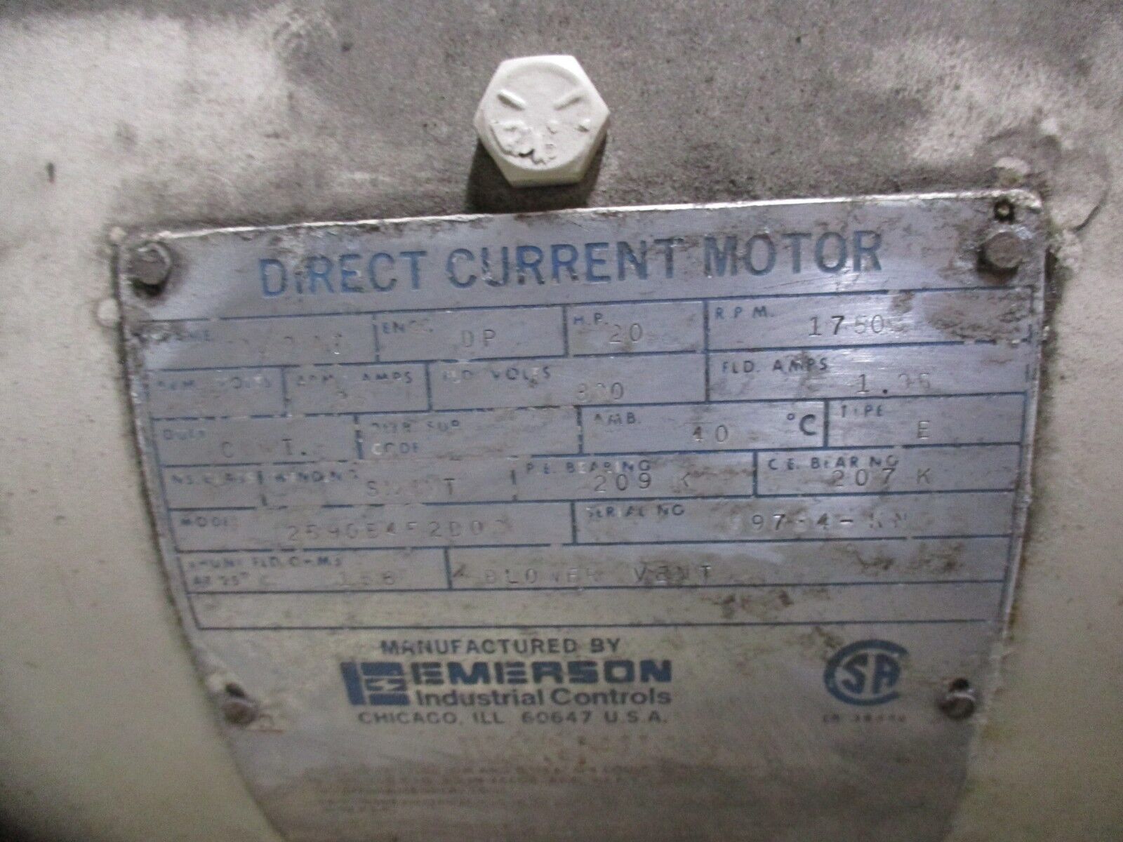 Emerson/US Motors DC Motor w/ Blower Motor & Blower 2590B452D09/N11N2540403F